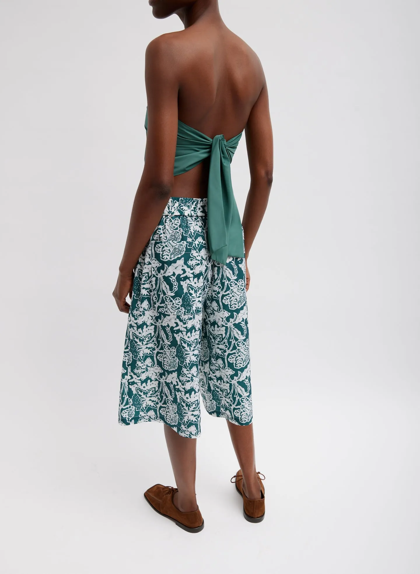 Italian Sporty Nylon Strapless Bandeau sold by Tibi product image thumbnail 4