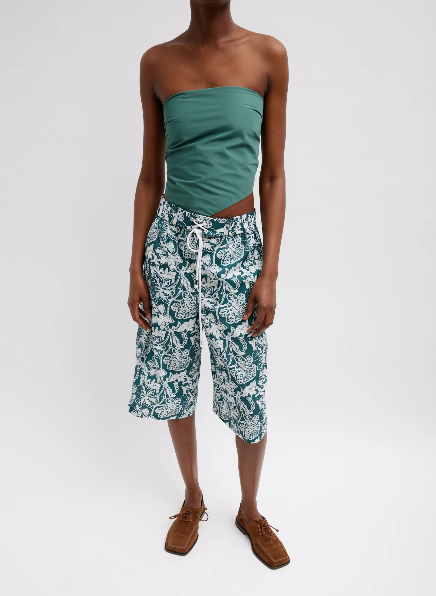 Italian Sporty Nylon Strapless Bandeau sold by Tibi product image thumbnail 3