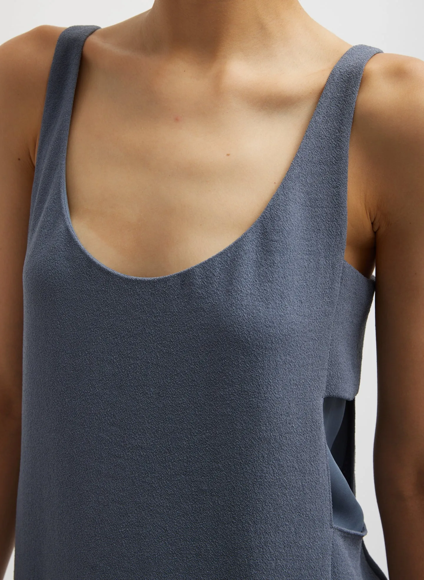 Pebble Sable Paneled Tank Dress sold by Tibi product image thumbnail 4