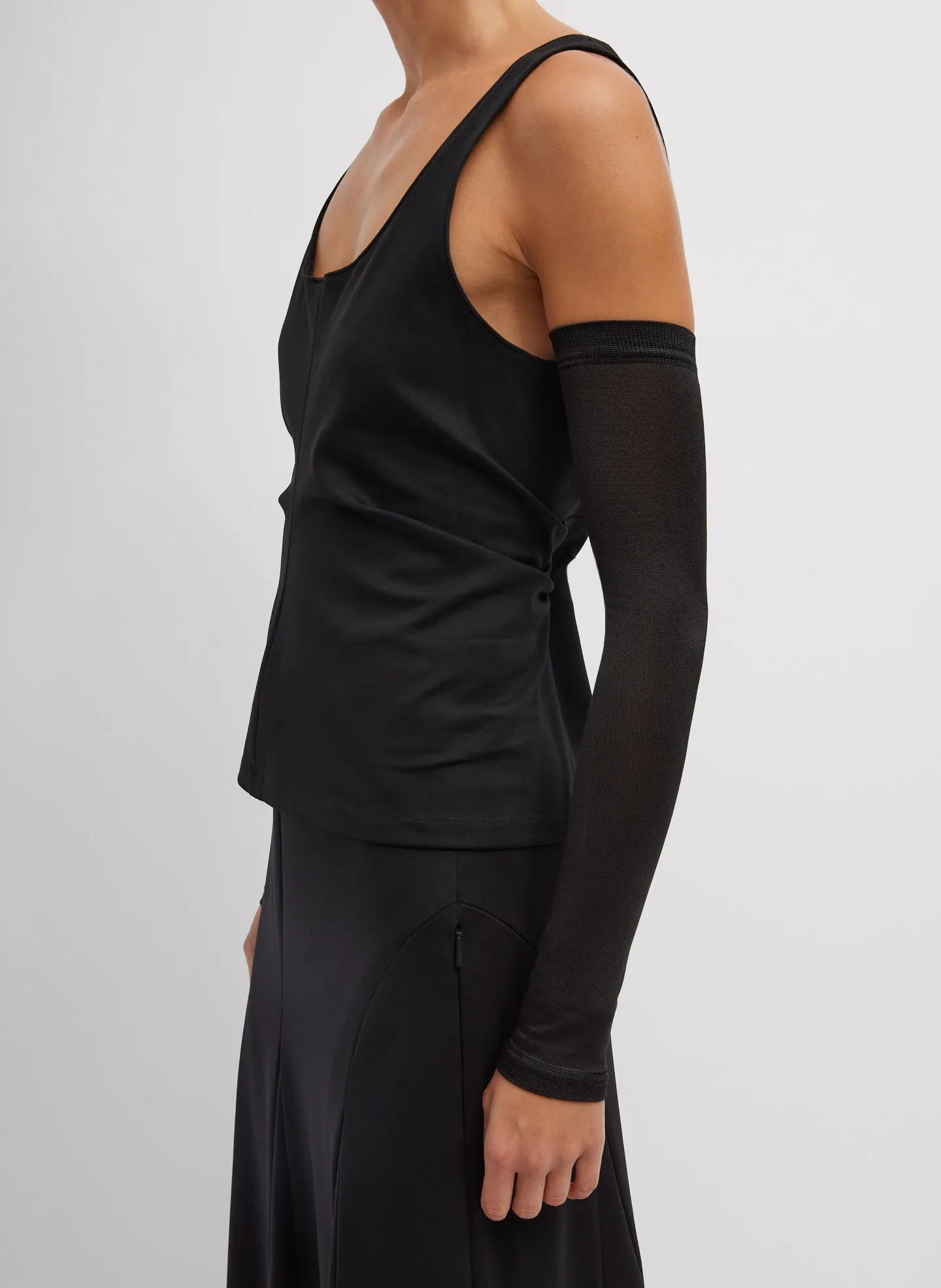 Compact Ultra Stretch Tank sold by Tibi product image thumbnail 2
