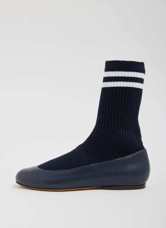 Slouchy Ribbed Borg made by Tibi