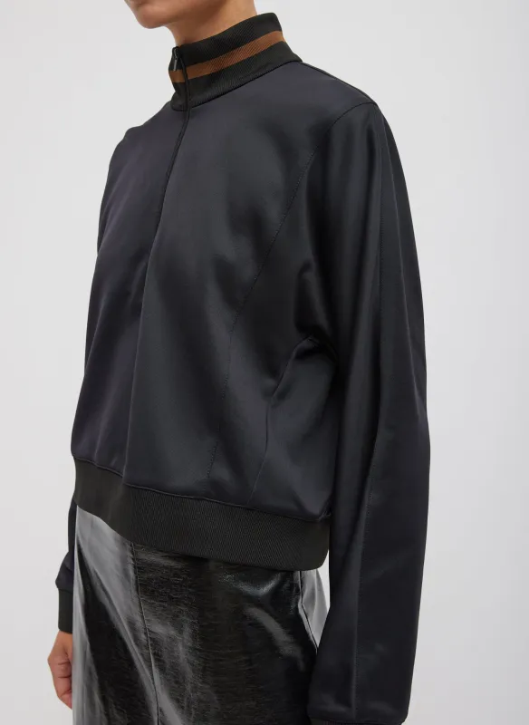 Active Knit Cropped Sweatshirt sold by Tibi