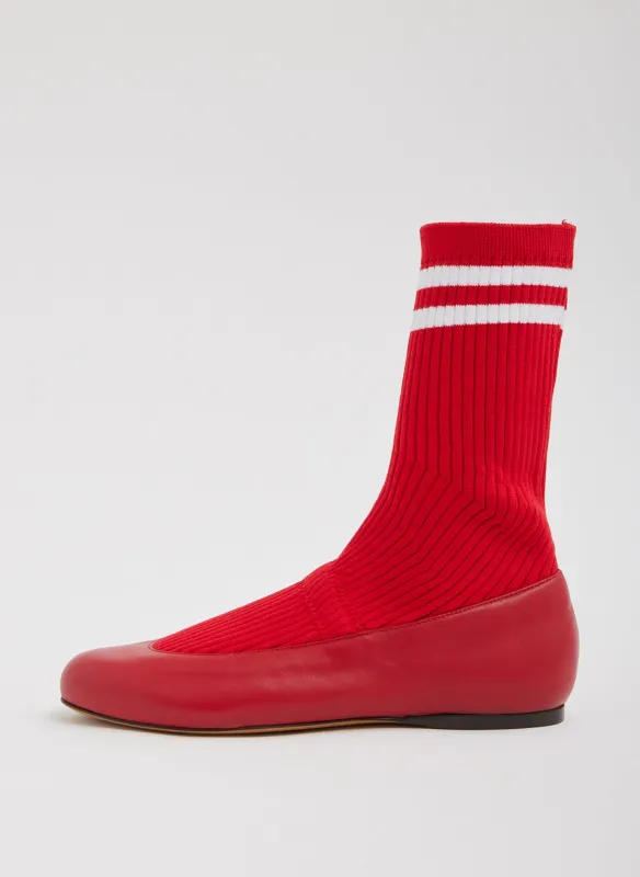 Slouchy Ribbed Borg made by Tibi