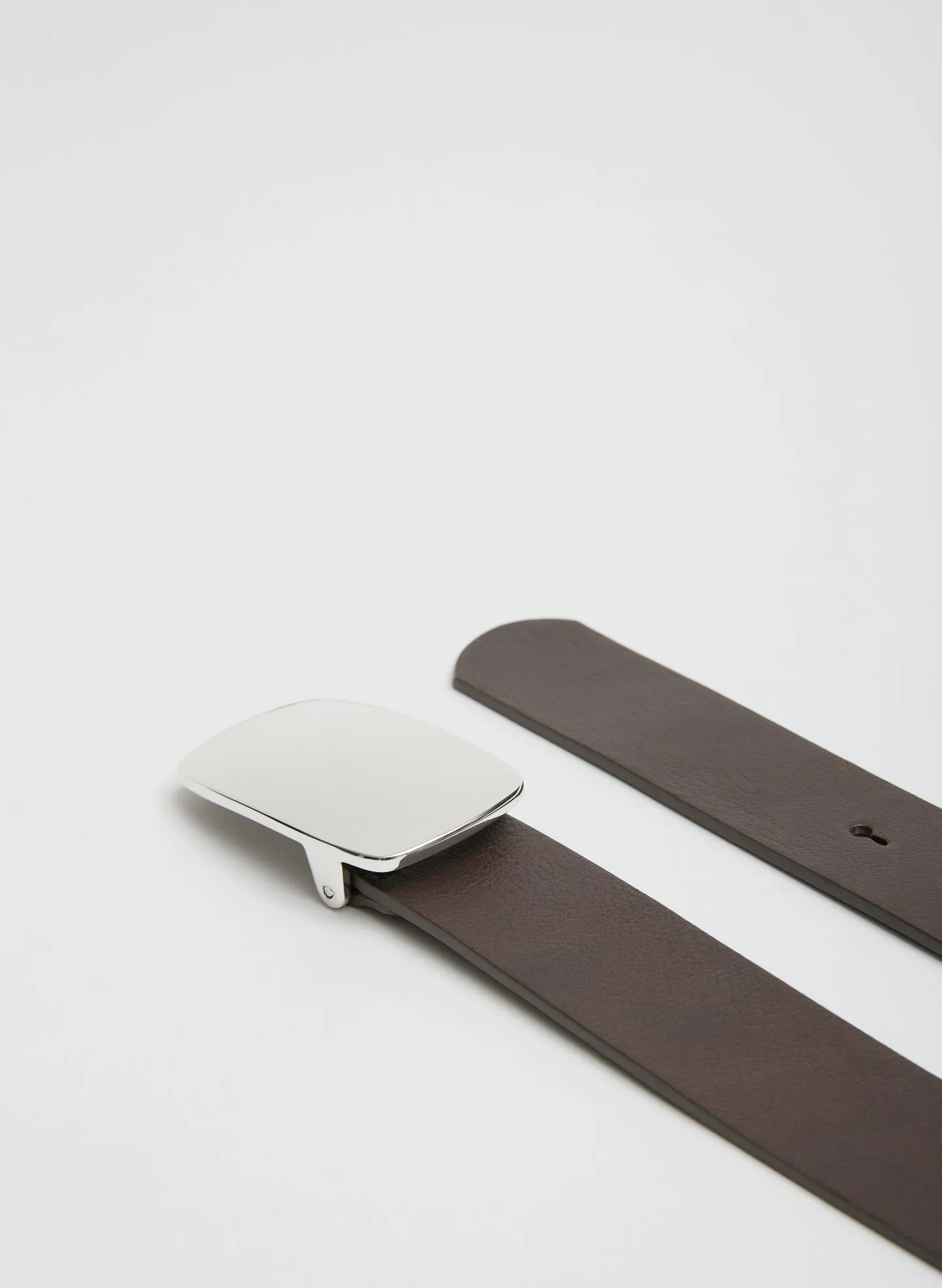Hector Plaque Leather Belt sold by Tibi product image thumbnail 2