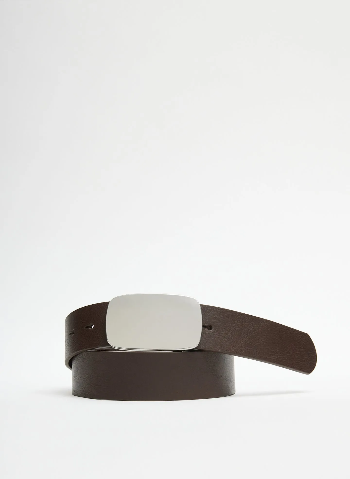 Hector Plaque Leather Belt sold by Tibi
