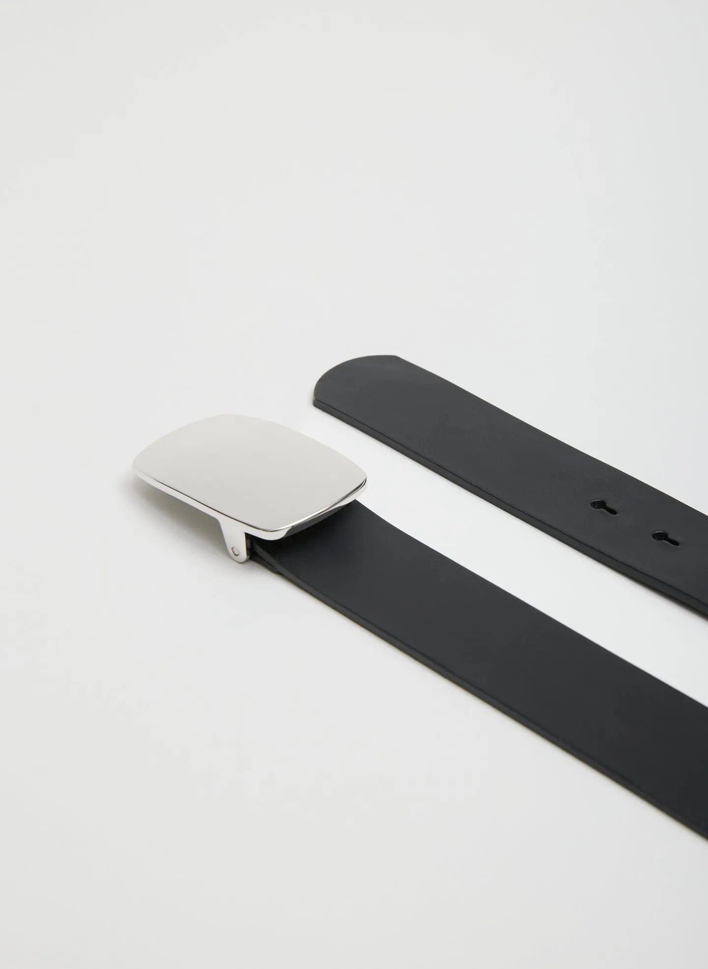 Hector Plaque Leather Belt sold by Tibi product image thumbnail 2