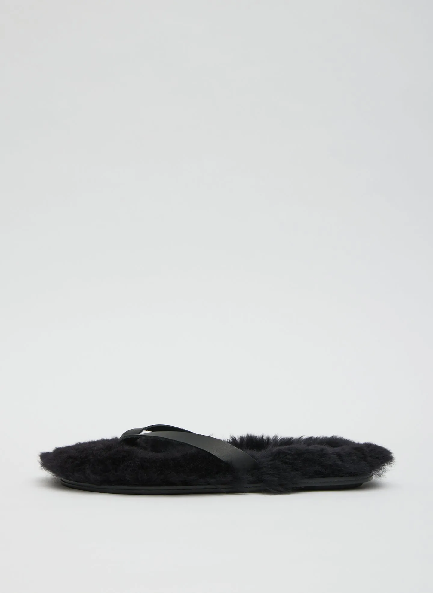 Bryan Shearling Flip Flop sold by Tibi