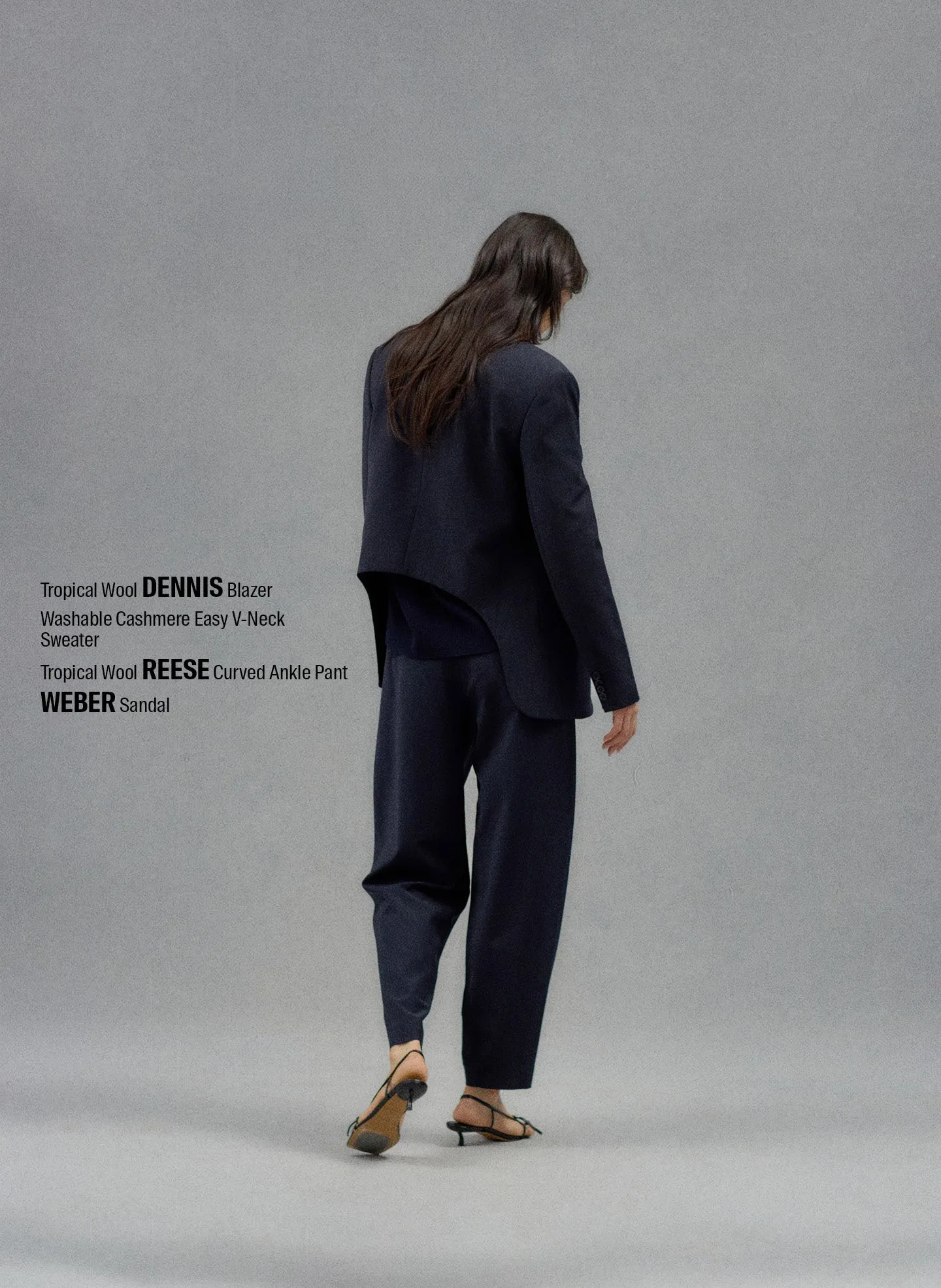 Tropical Wool Dennis Cutout Blazer sold by Tibi product image thumbnail 2