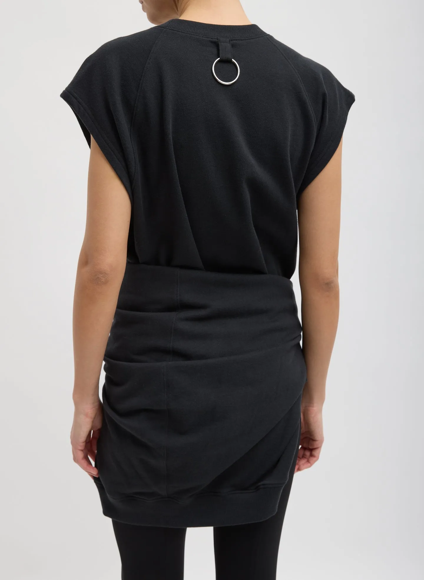 Light Weight Sweatshirting Sleeveless Easy Top sold by Tibi product image thumbnail 4