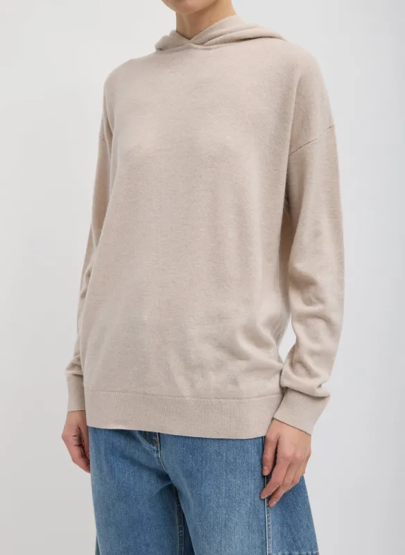 Washable Cashmere Easy Men's Hoodie sold by Tibi