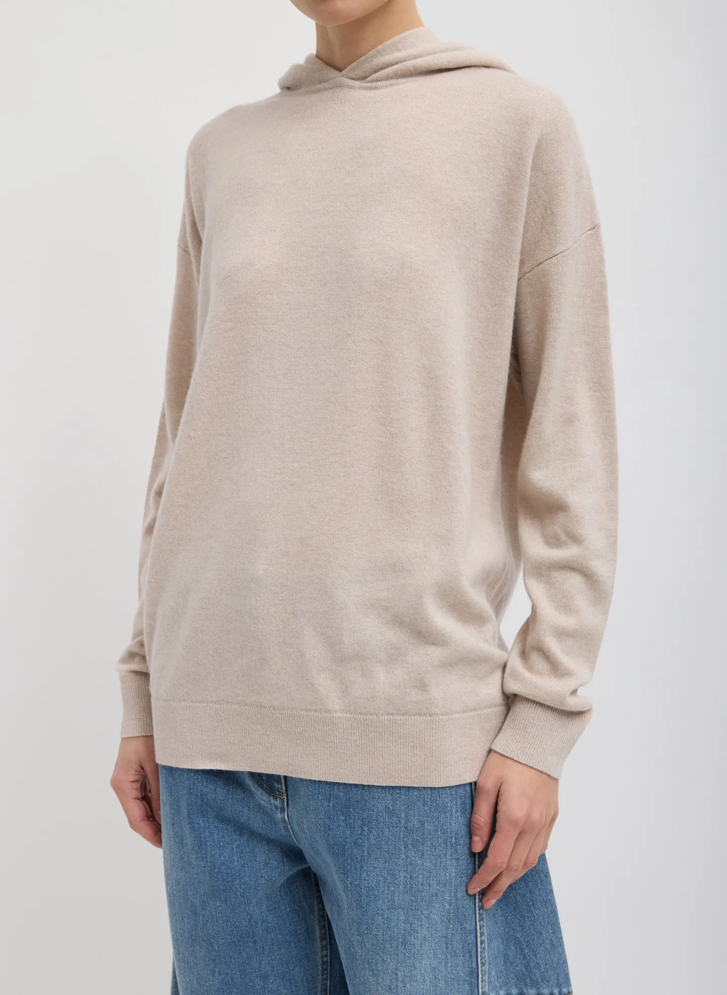 Washable Cashmere Easy Men's Hoodie sold by Tibi