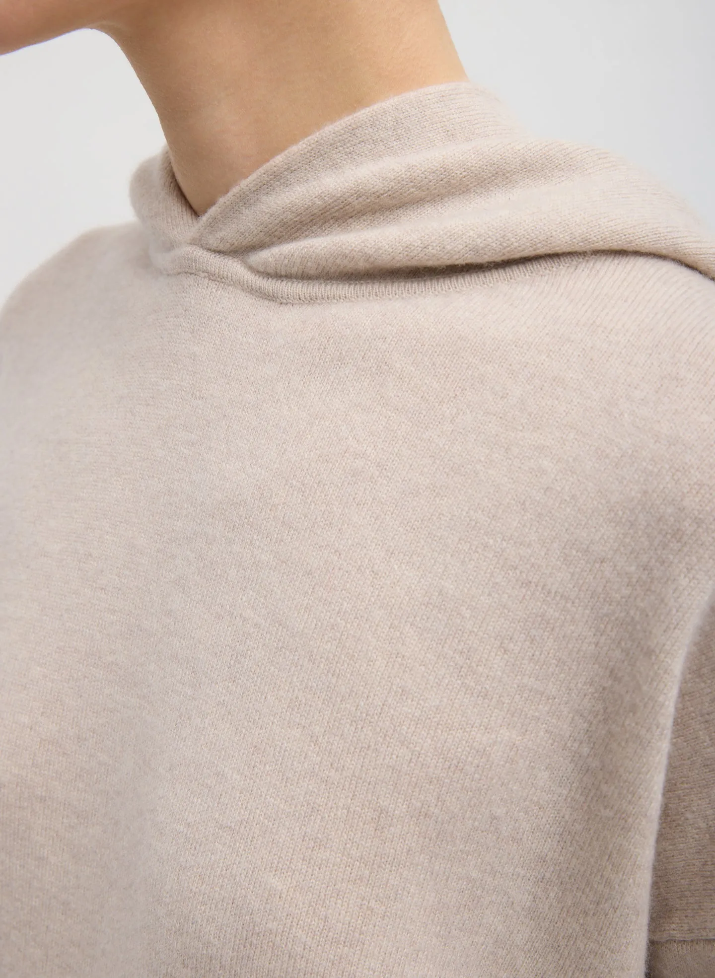 Washable Cashmere Easy Men's Hoodie sold by Tibi product image thumbnail 3