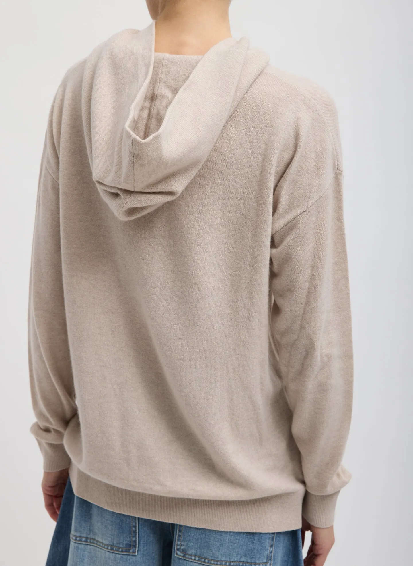 Washable Cashmere Easy Men's Hoodie sold by Tibi product image thumbnail 5