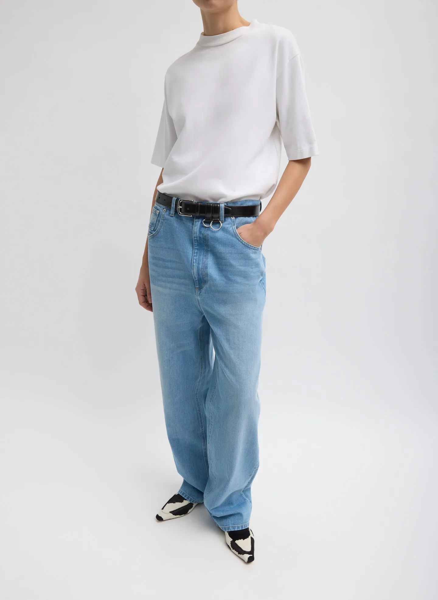 Vintage Wash Denim Dennis Jean sold by Tibi product image thumbnail 4