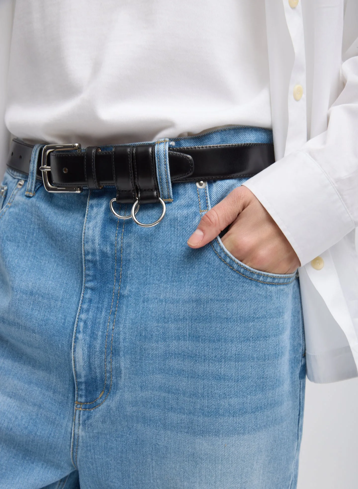 Vintage Wash Denim Dennis Jean sold by Tibi product image thumbnail 5