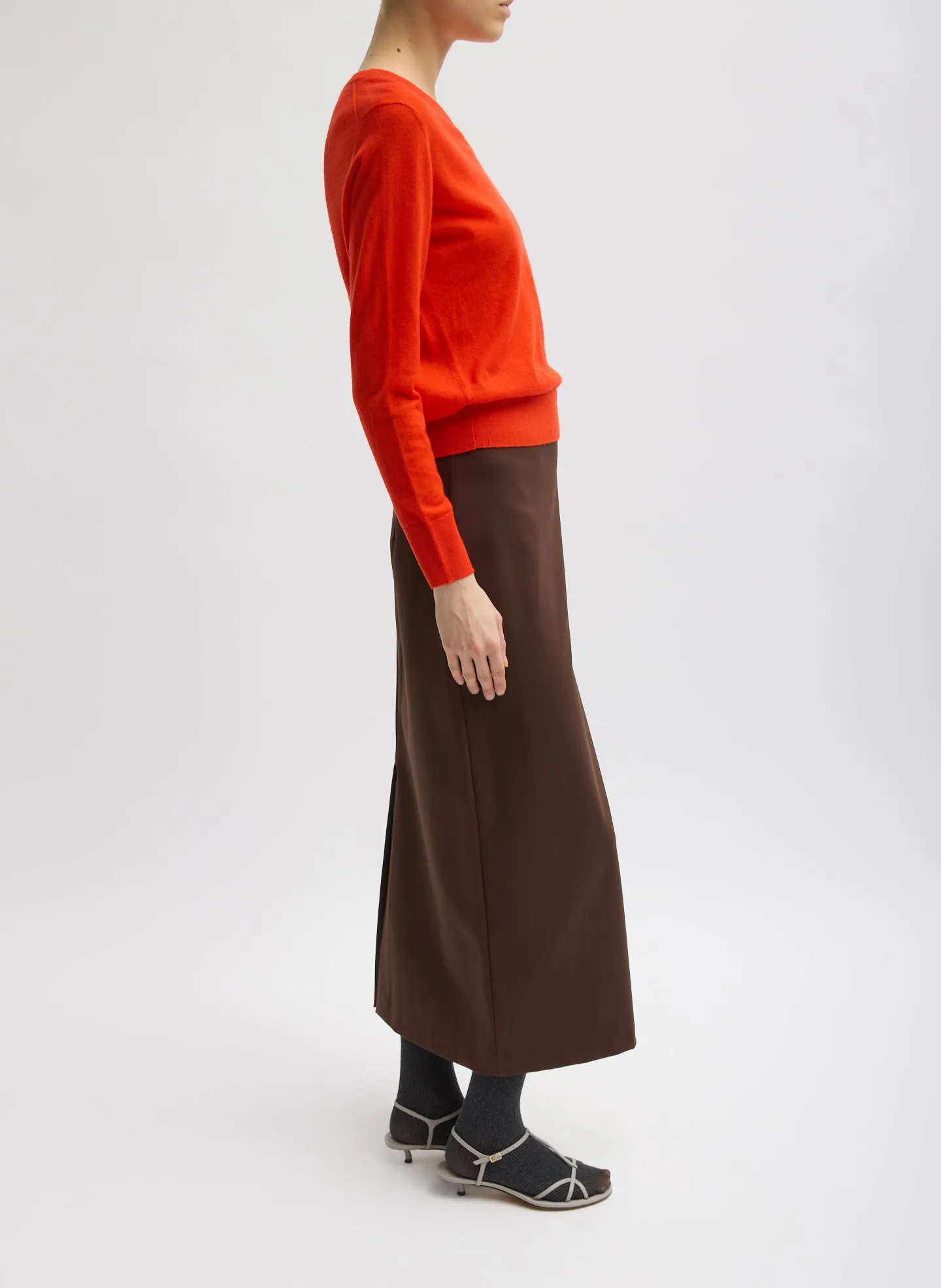 Compact Ultra Stretch Knit Pencil Skirt sold by Tibi product image thumbnail 3