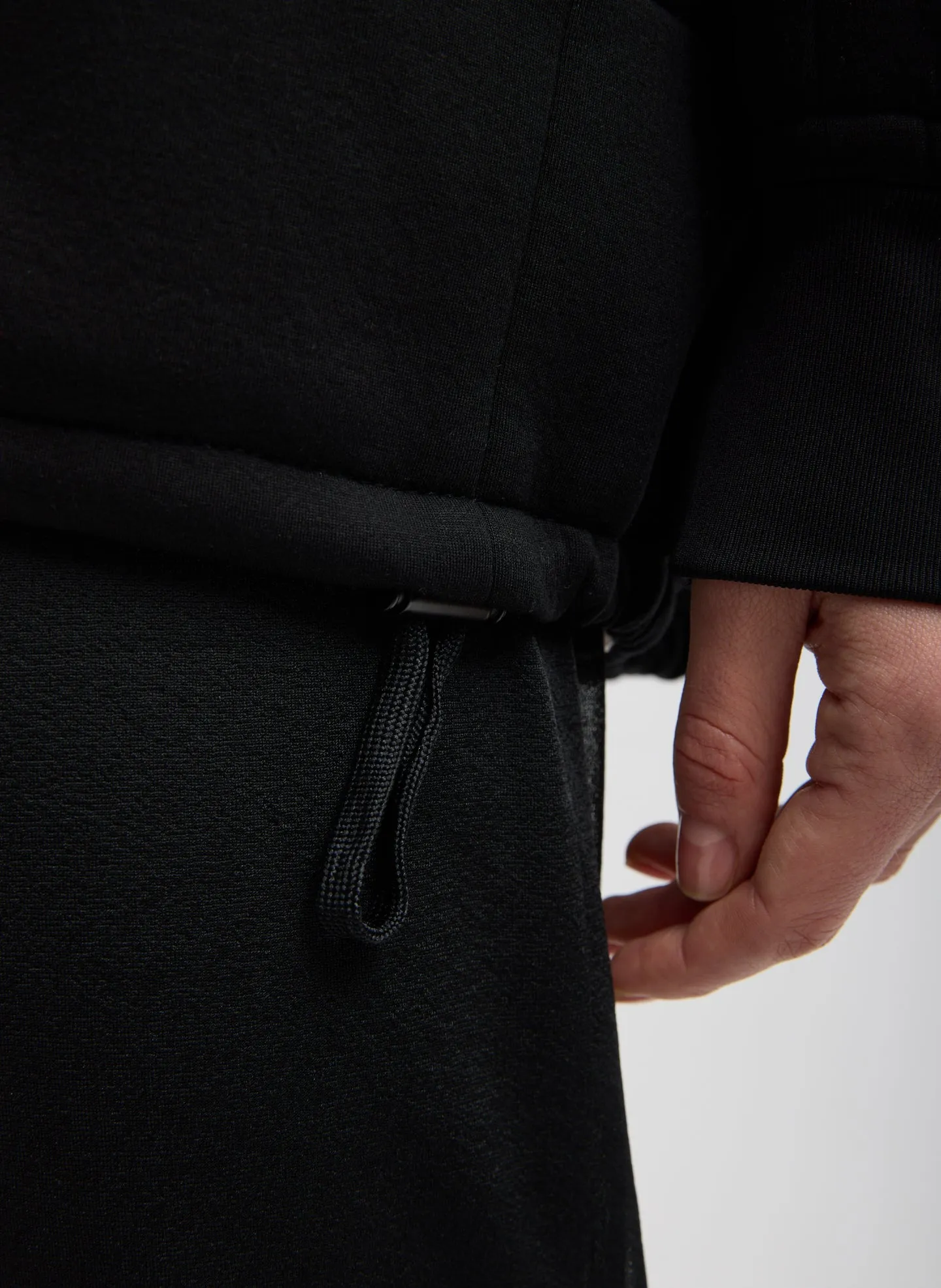 Techy Viscose Zip Up Hoodie sold by Tibi product image thumbnail 5