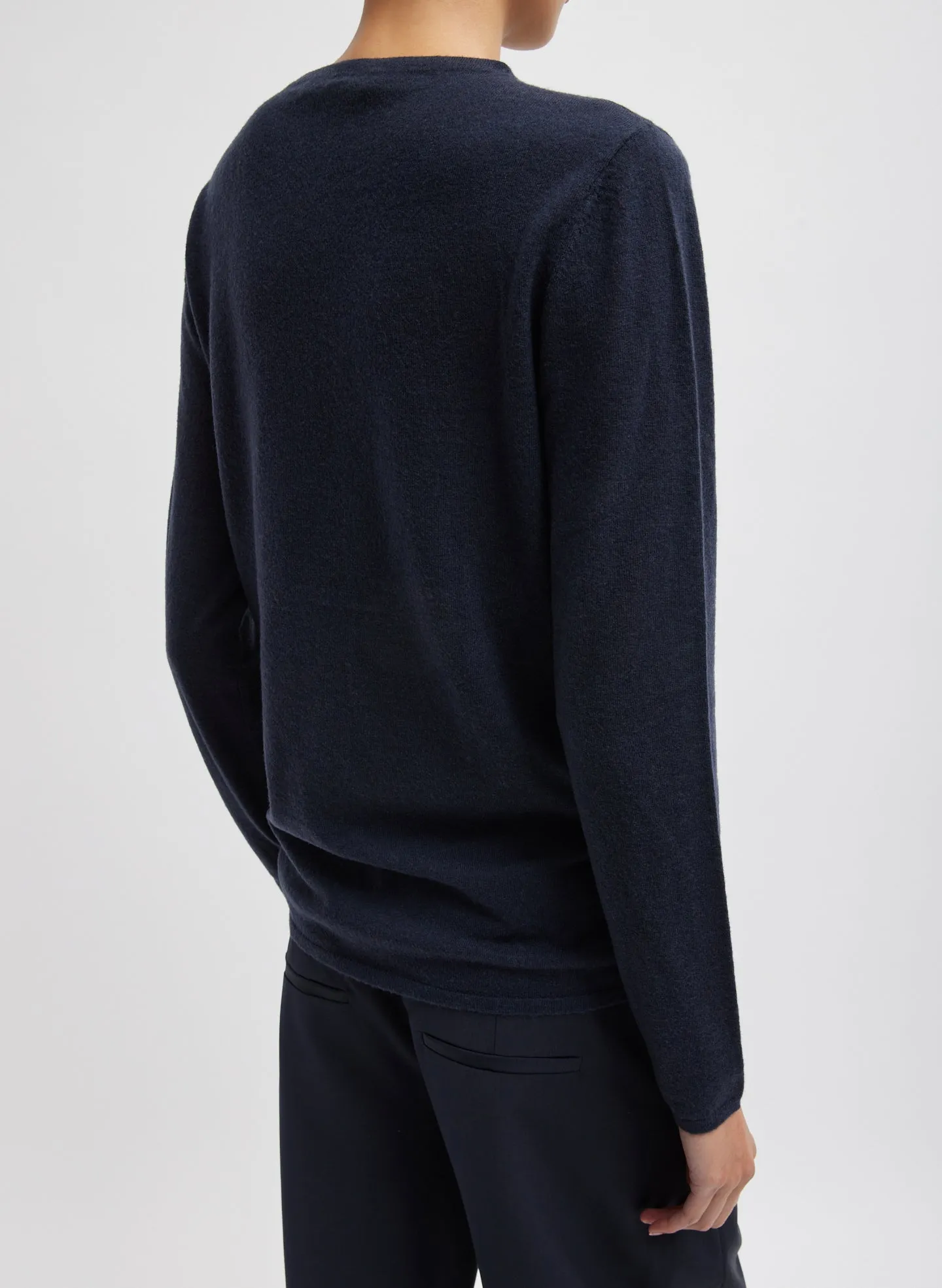 Skinlike Mercerized Wool Soft Sheer Pullover sold by Tibi product image thumbnail 3