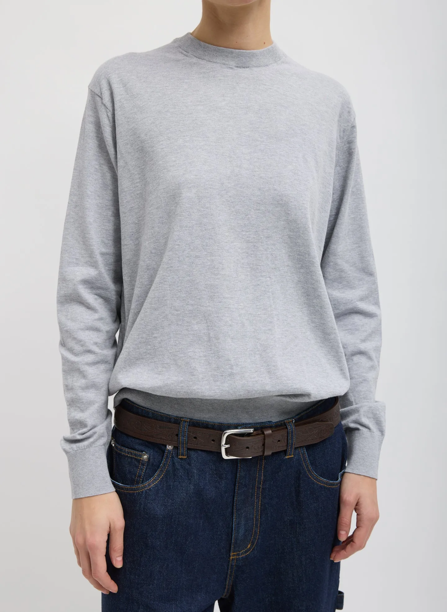 Super Fine Gauge Perfect Men's Pullover sold by Tibi