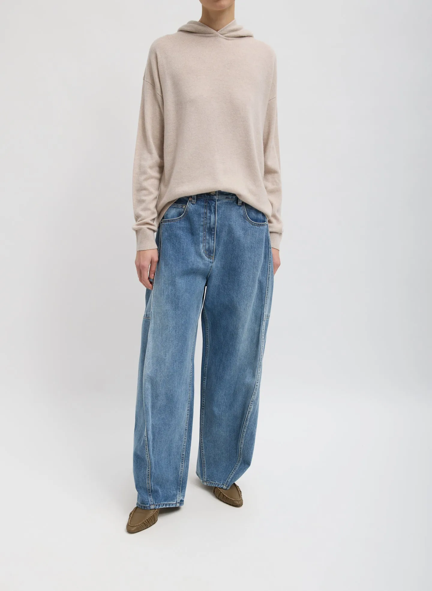 Classic Wash Denim Sid Jean sold by Tibi product image thumbnail 4