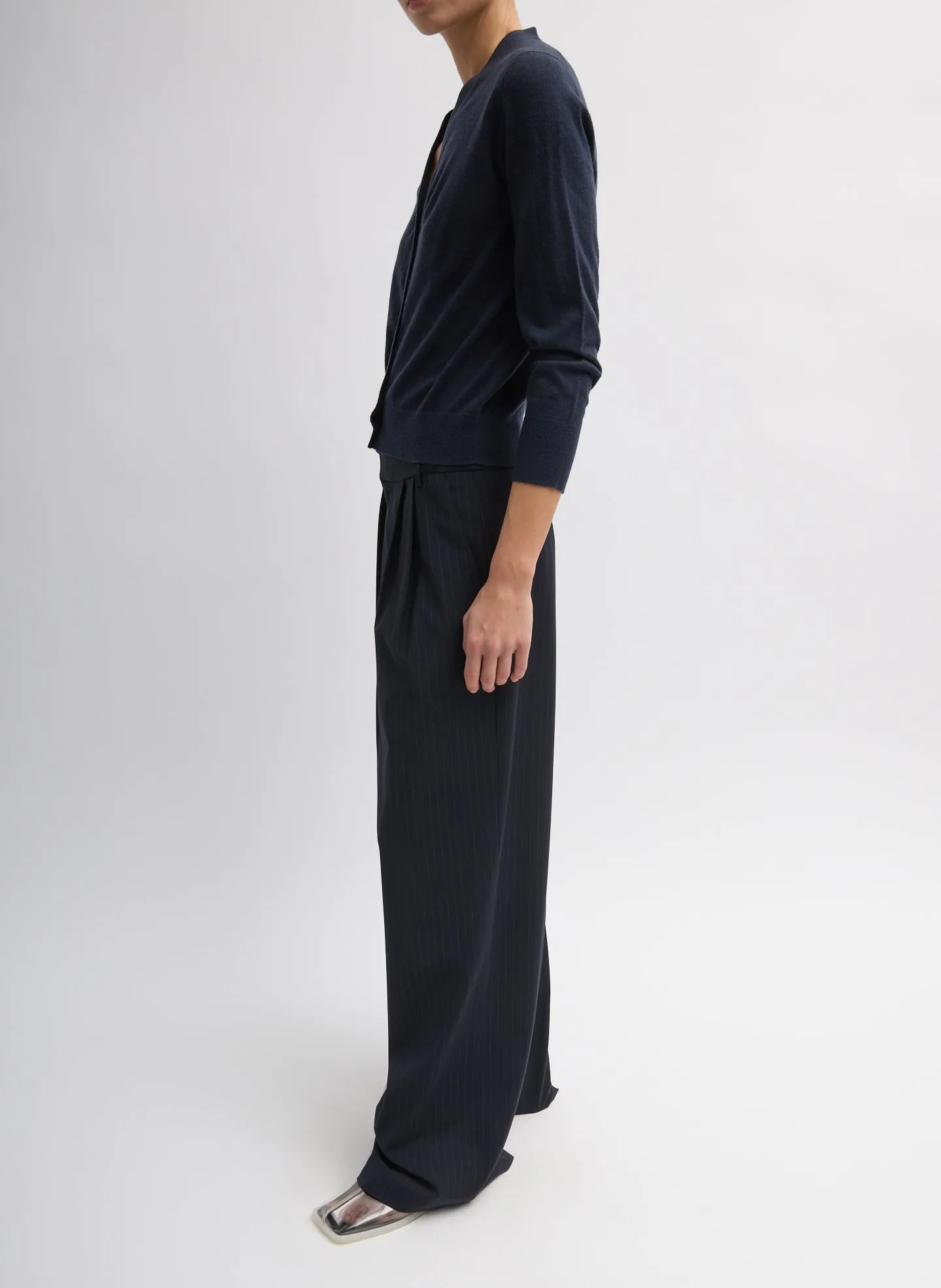 Dominic Pinstripe Stella Pant sold by Tibi product image thumbnail 4