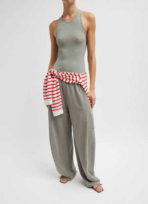 Circular Fine Rib T-Shirt Tank sold by Tibi