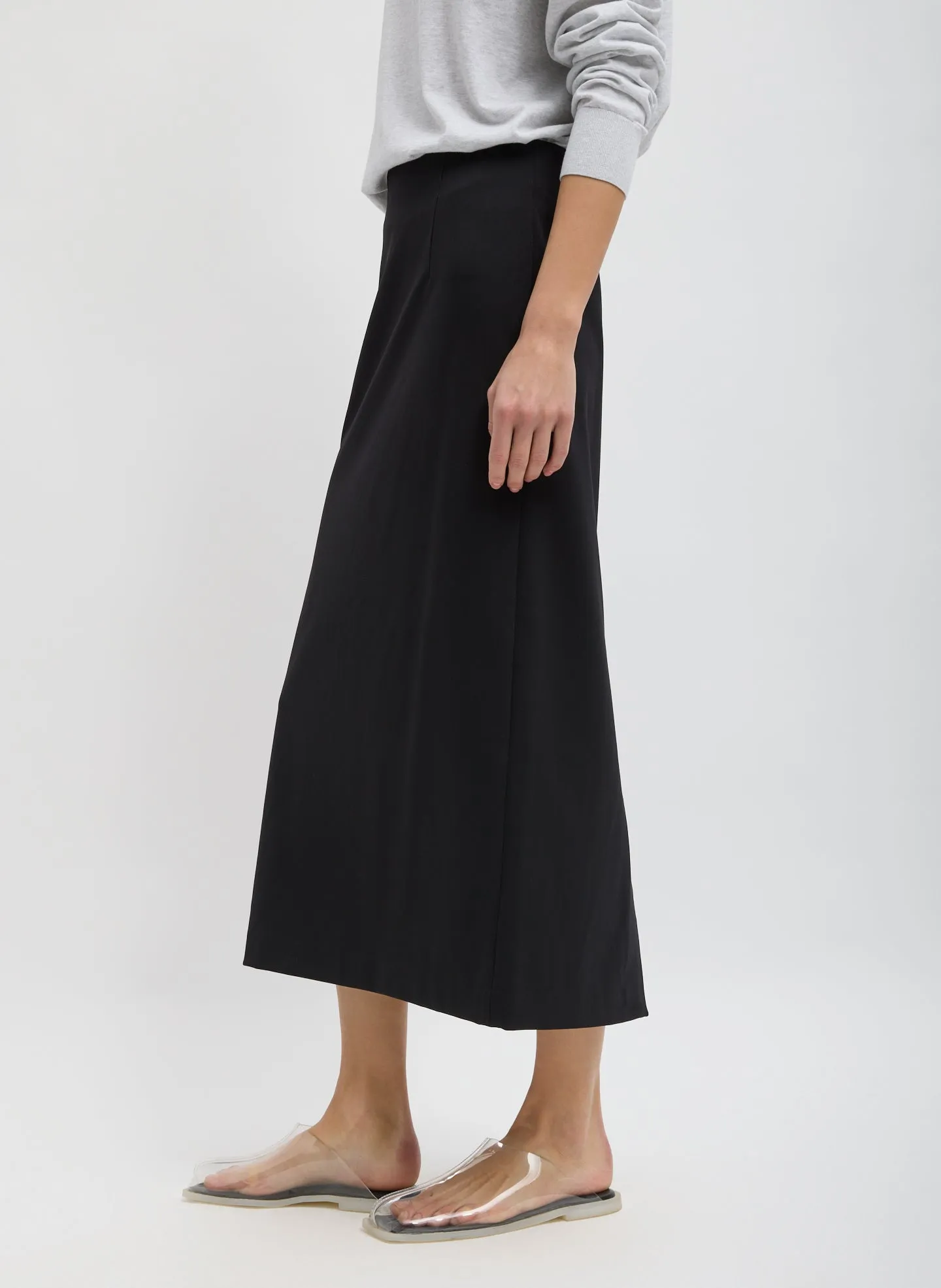 Compact Ultra Stretch Knit Pencil Skirt sold by Tibi product image thumbnail 4