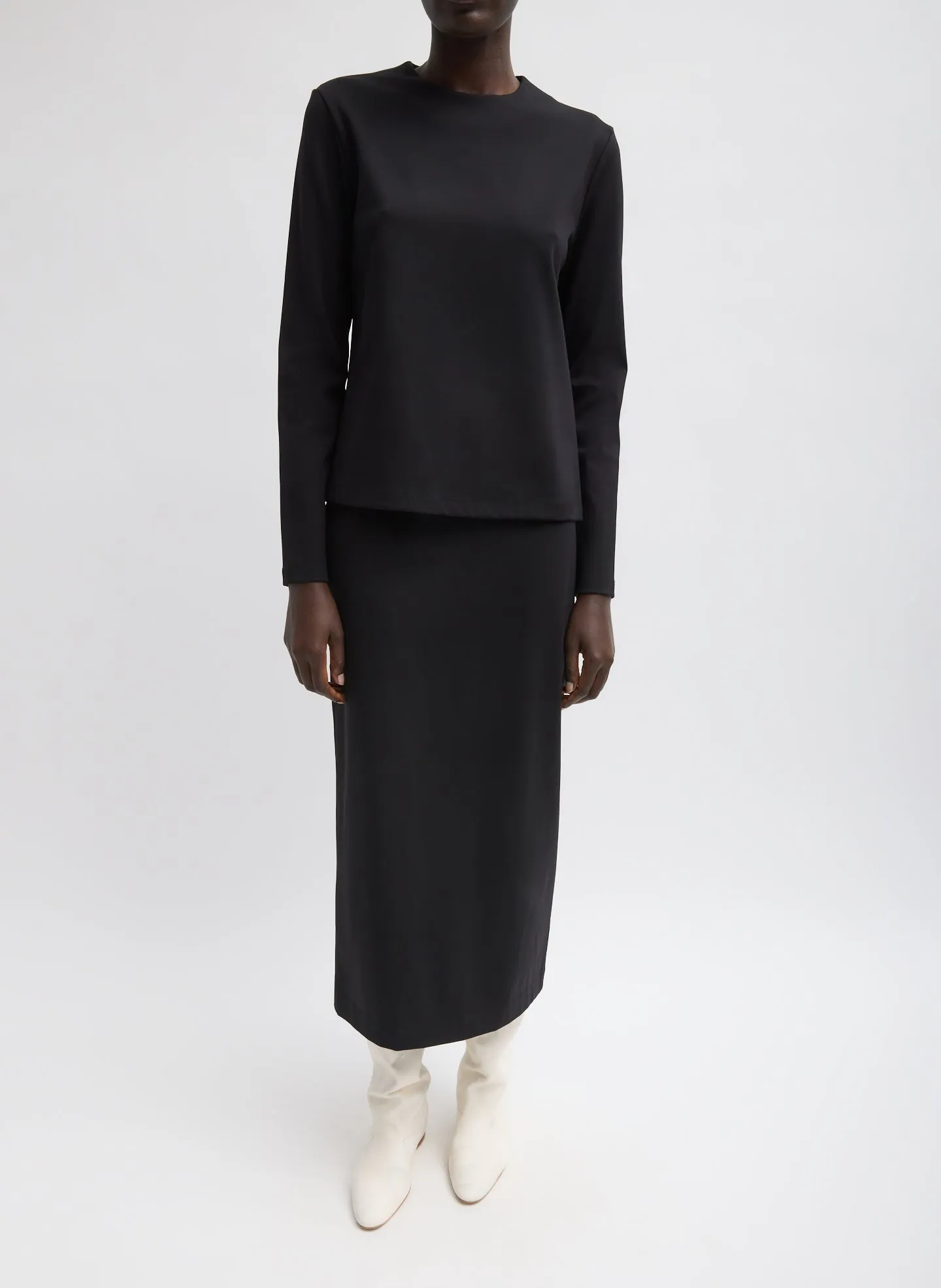 Compact Ultra Stretch Knit Pencil Skirt sold by Tibi