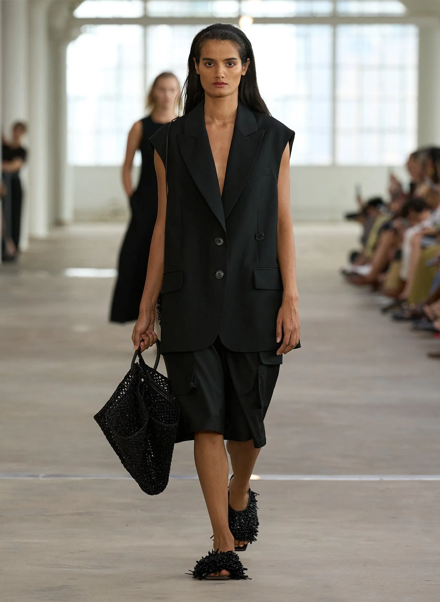 Tropical Wool Liam Vest sold by Tibi product image thumbnail 2