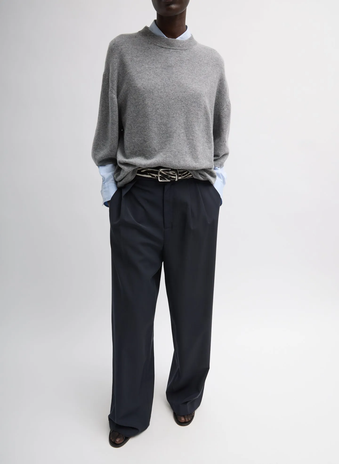 Tropical Wool Stella Pant sold by Tibi