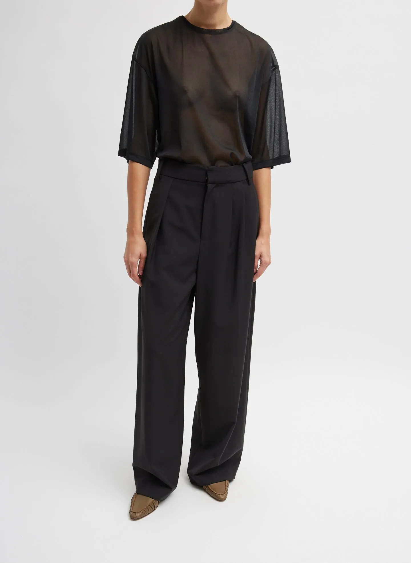 Tropical Wool Stella Pant sold by Tibi product image thumbnail 4