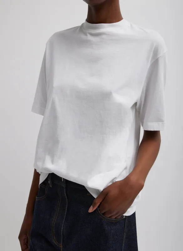 Mock Neck Unisex T-Shirt sold by Tibi