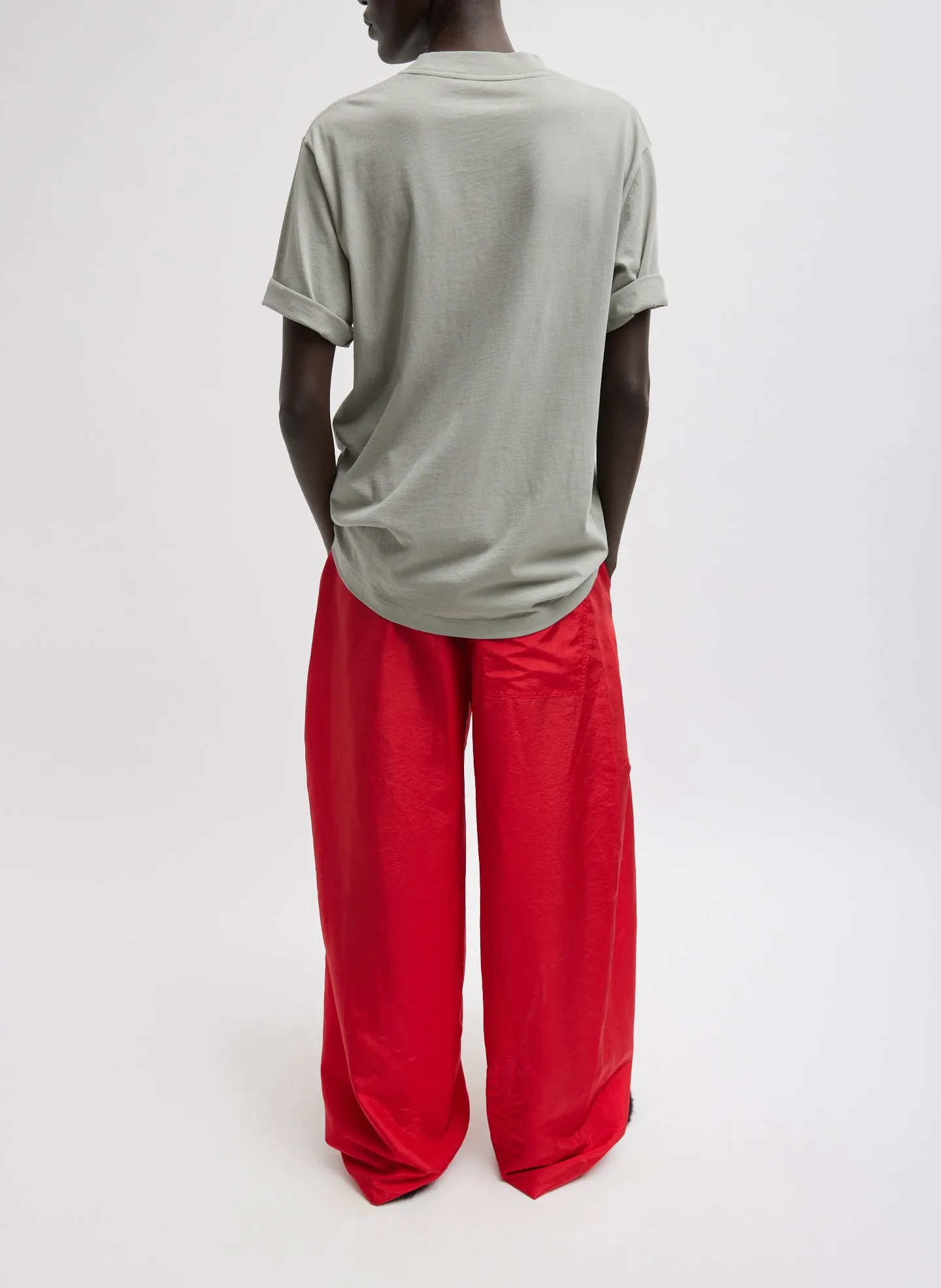 Mock Neck Unisex T-Shirt sold by Tibi product image thumbnail 5