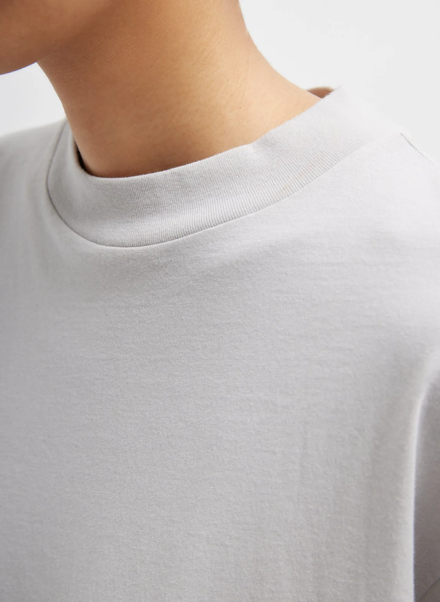 Mock Neck Unisex T-Shirt sold by Tibi product image thumbnail 3