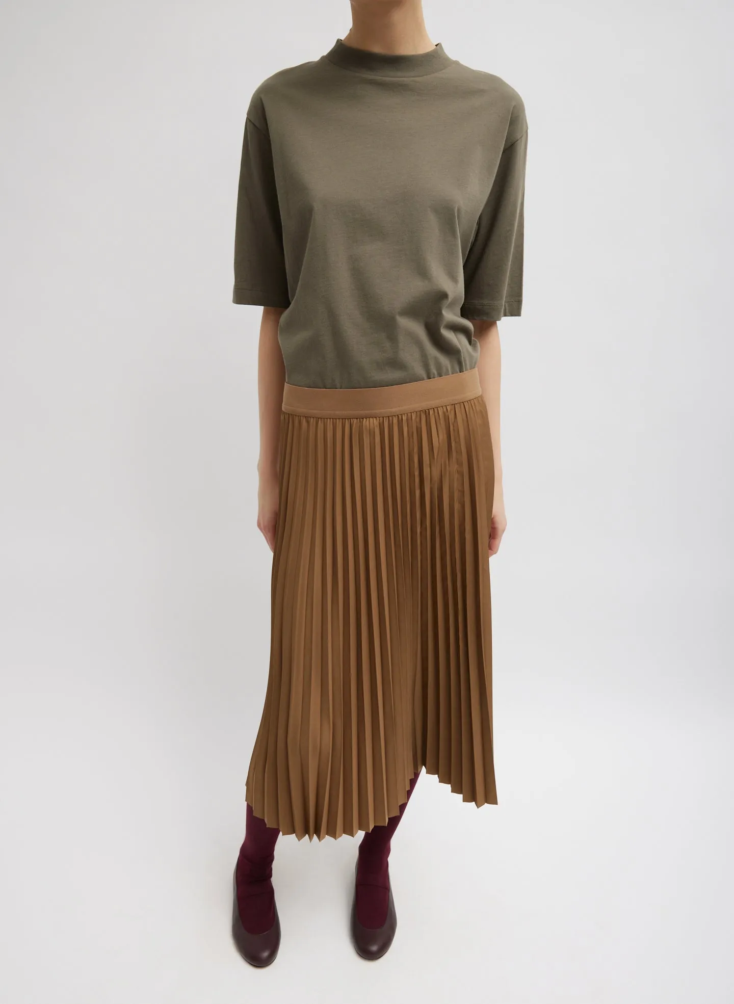 Mock Neck Unisex T-Shirt sold by Tibi product image thumbnail 4