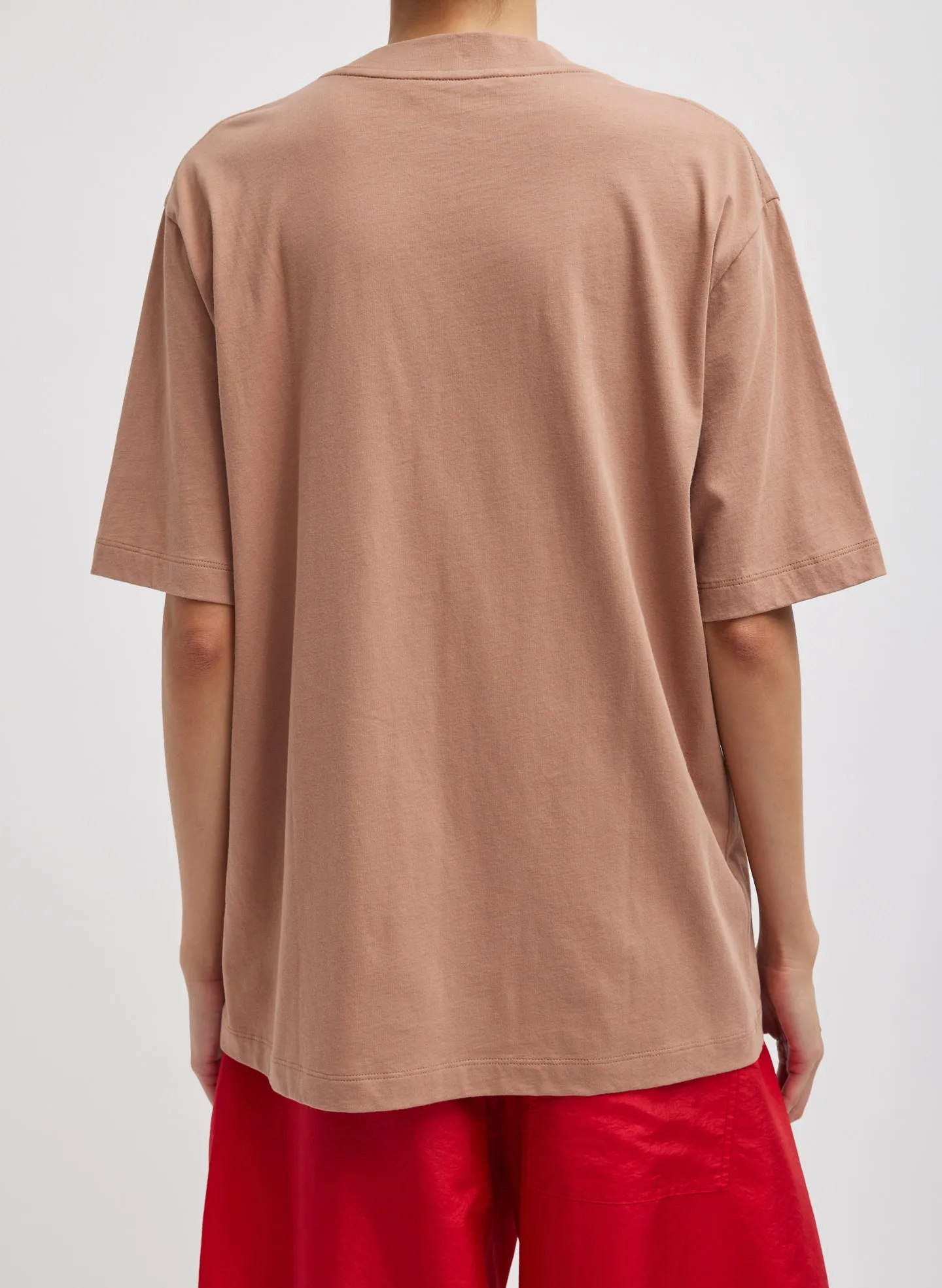 Mock Neck Unisex T-Shirt sold by Tibi product image thumbnail 5