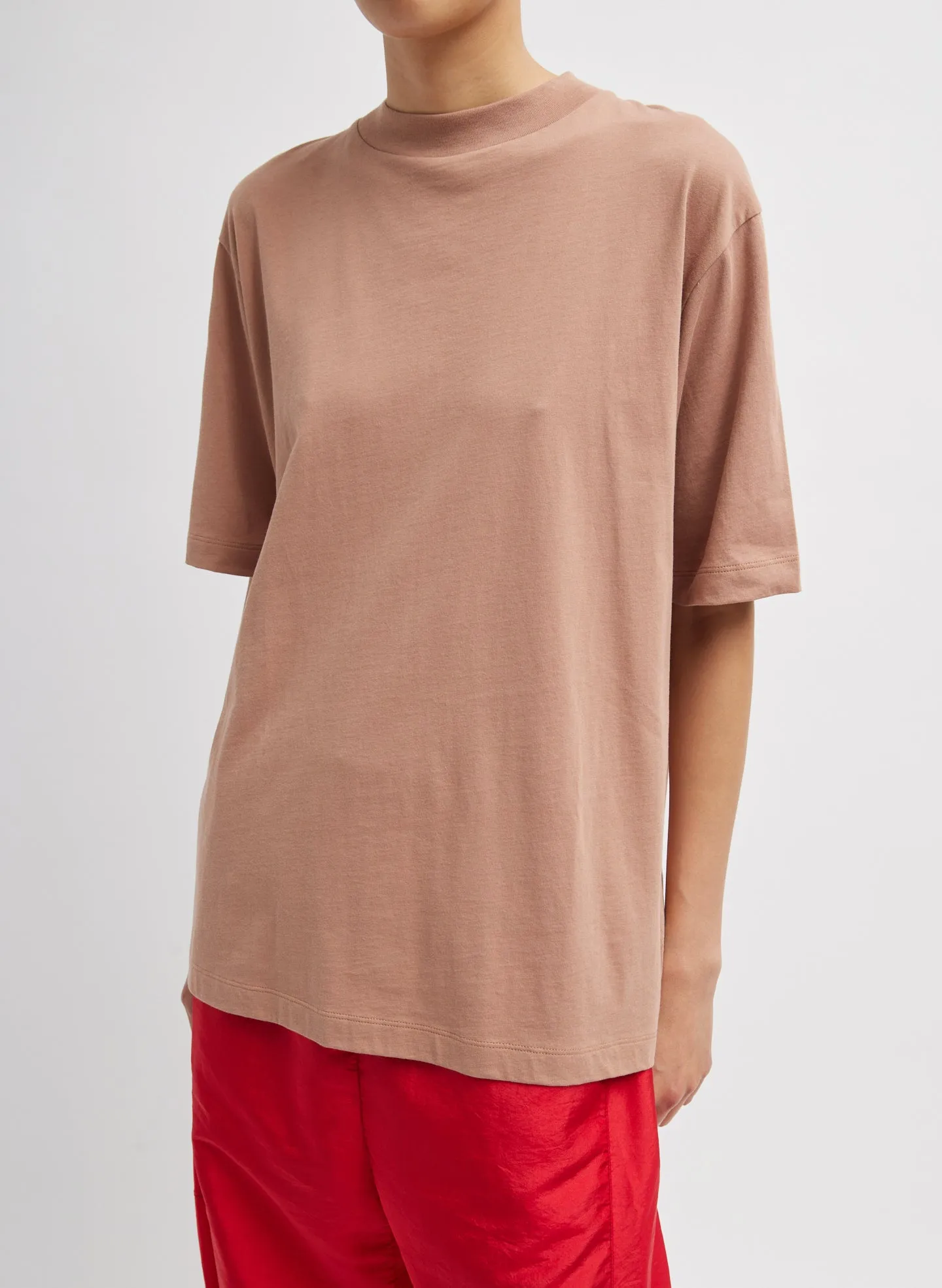 Mock Neck Unisex T-Shirt sold by Tibi