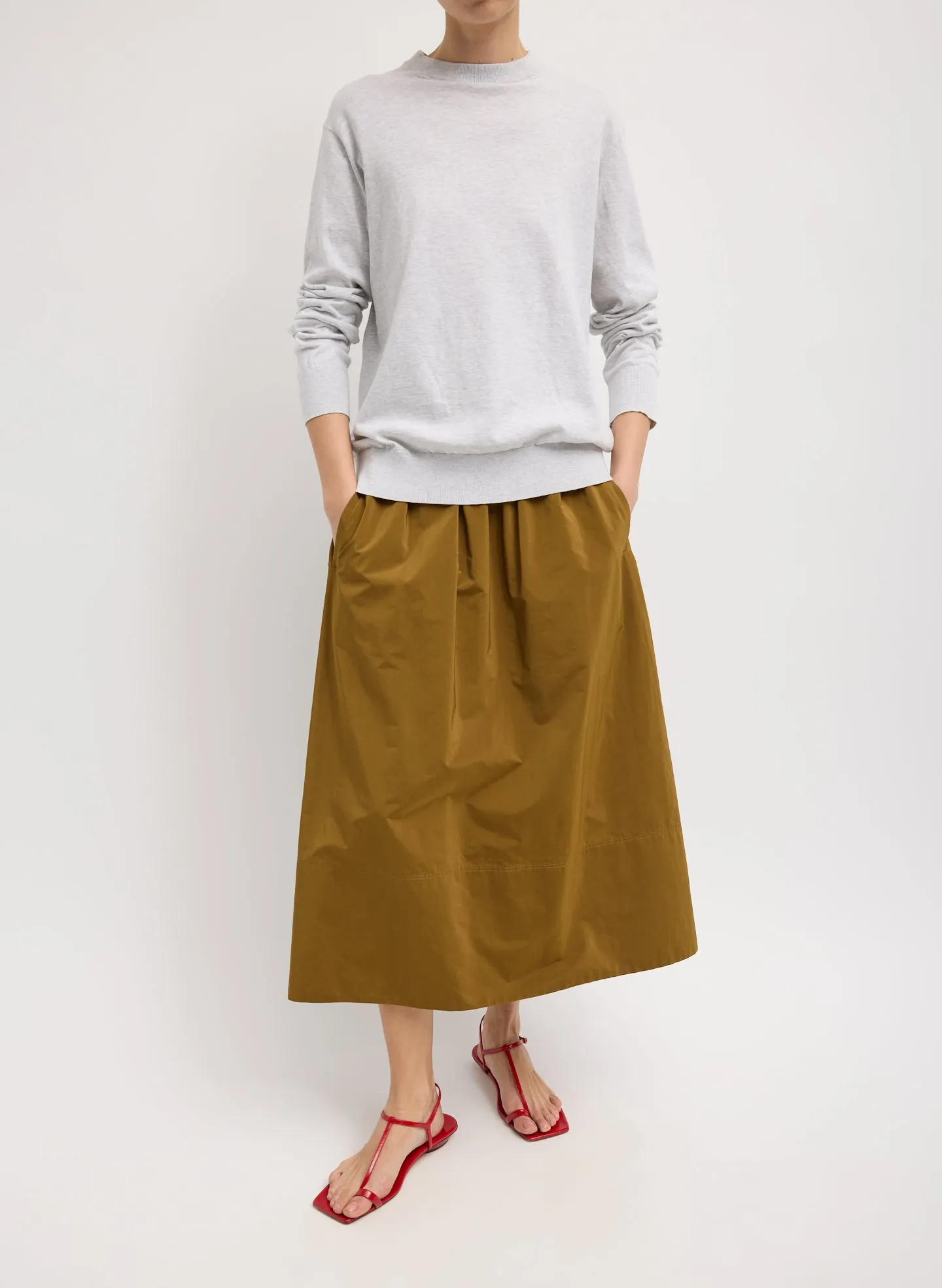Nylon Pull On Full Skirt sold by Tibi