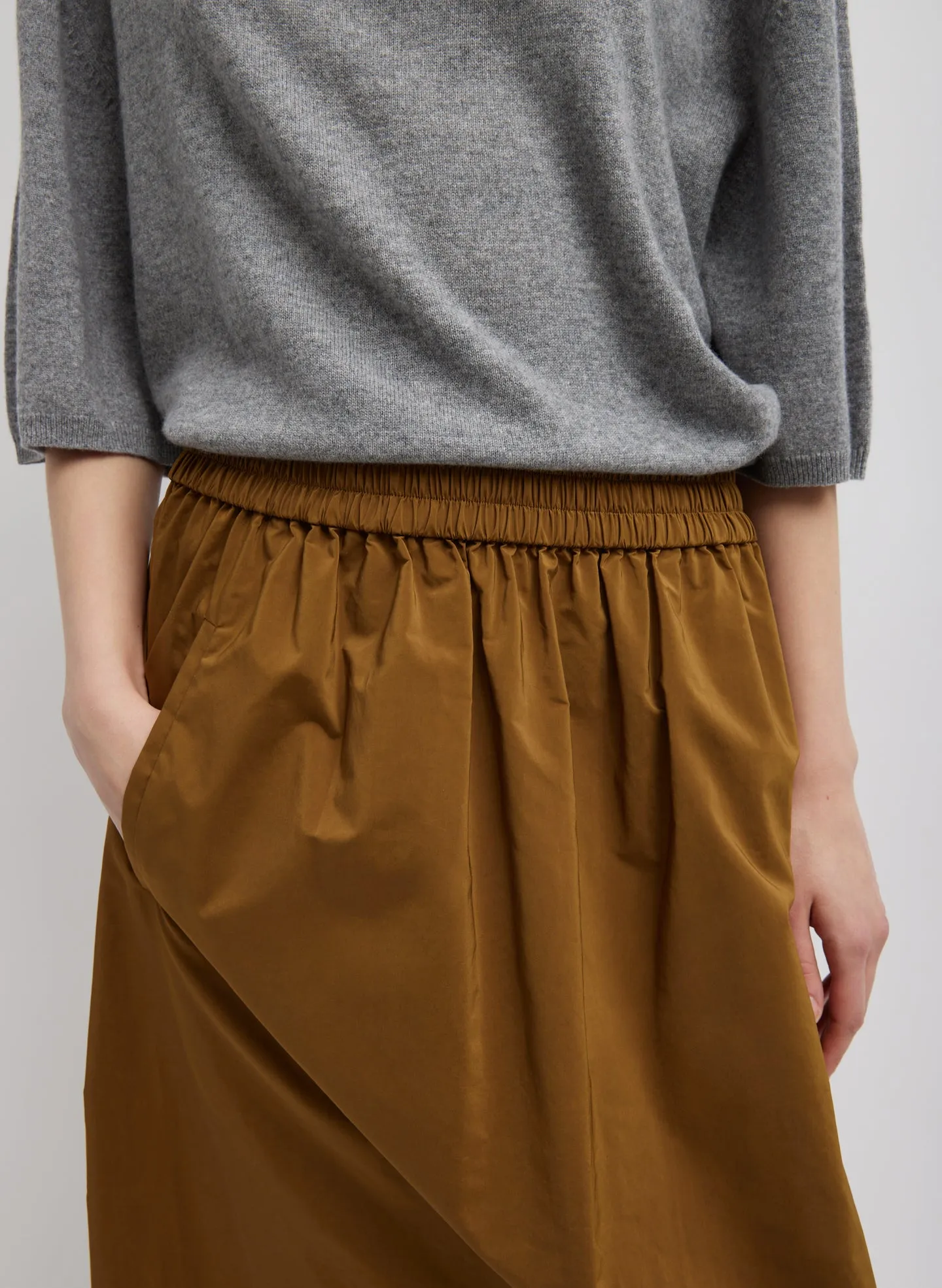 Nylon Pull On Full Skirt sold by Tibi product image thumbnail 5