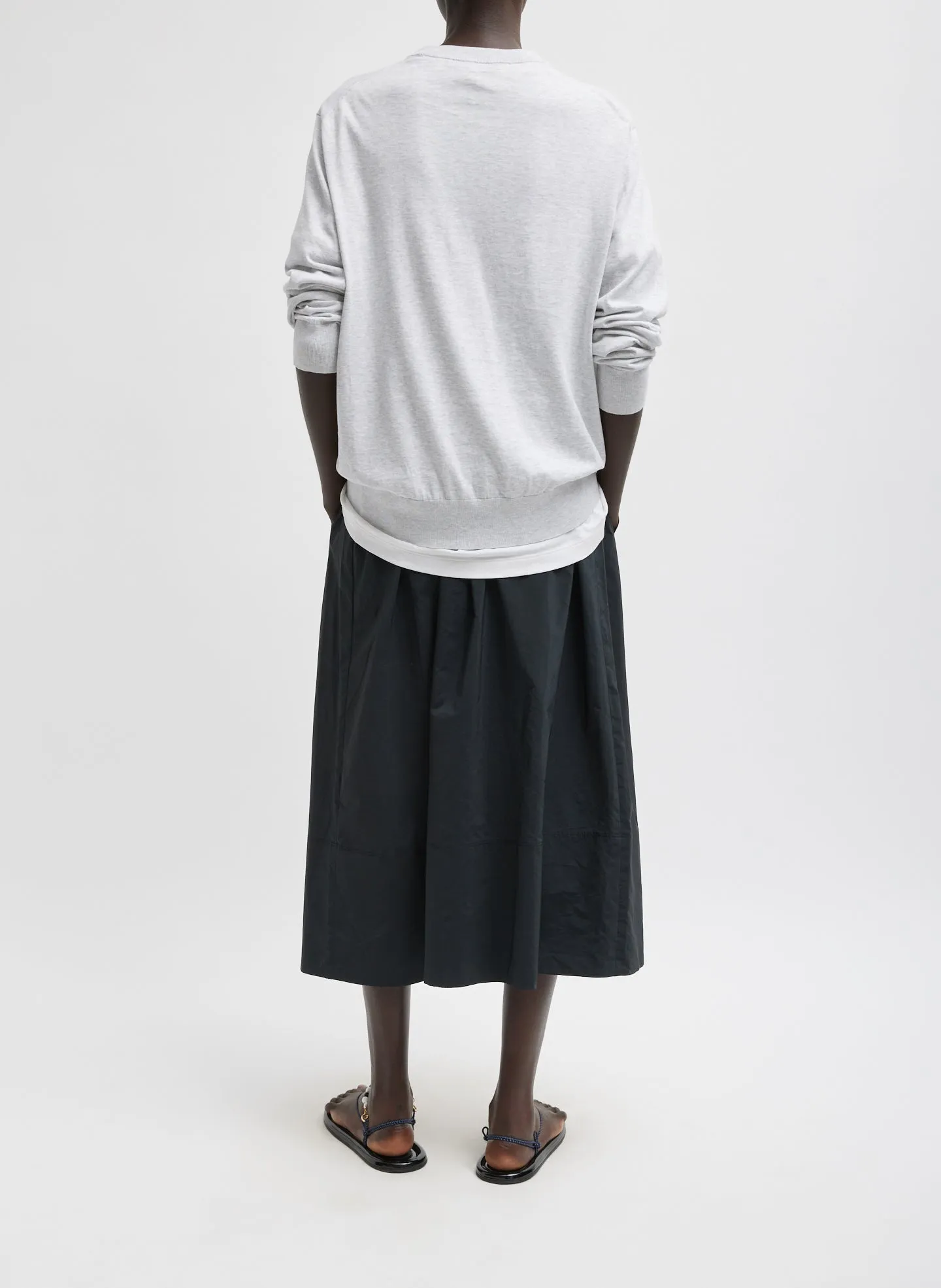 Nylon Pull On Full Skirt sold by Tibi product image thumbnail 4
