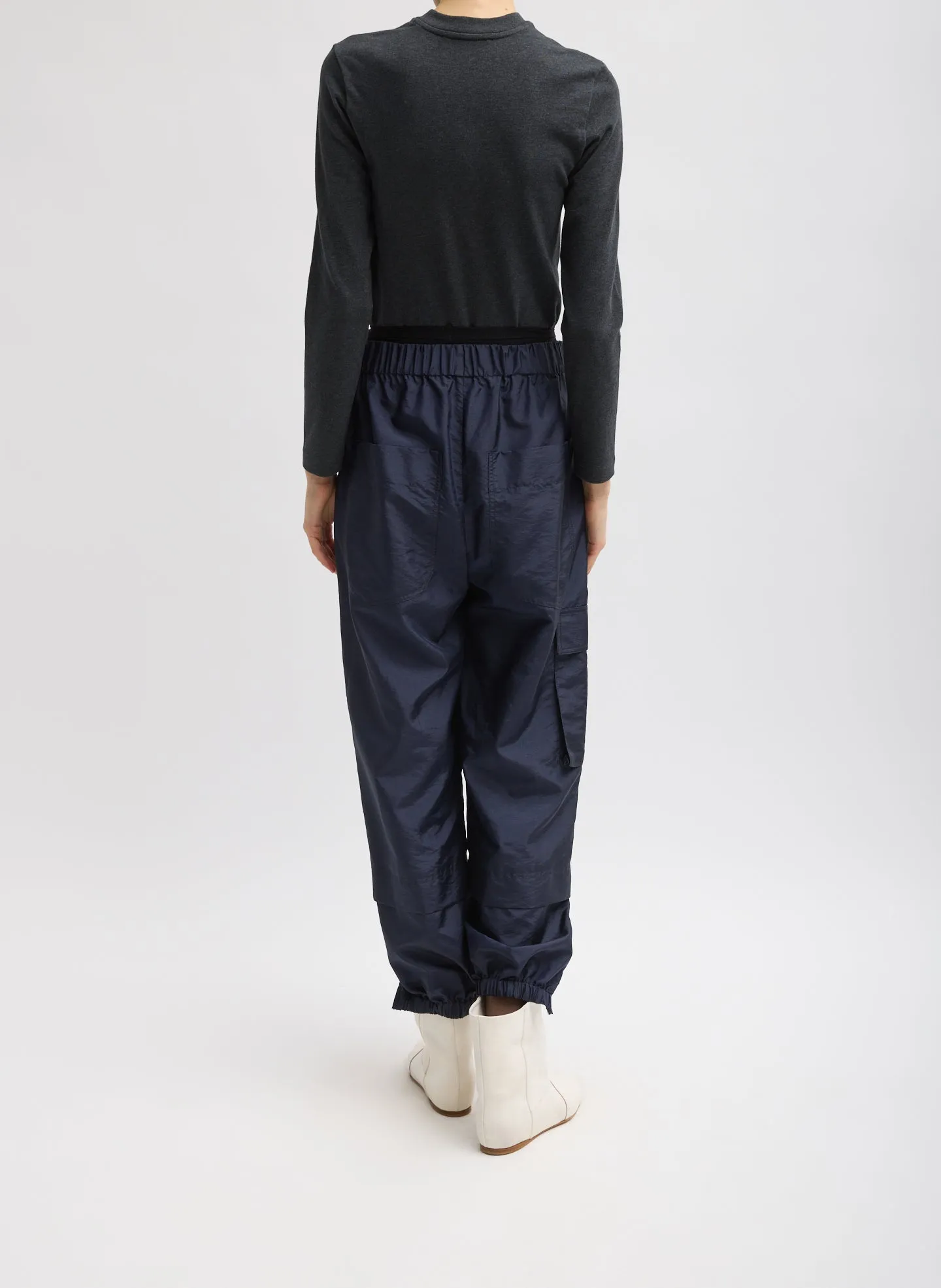 Crispy Nylon Wilt Pull On Jogger sold by Tibi product image thumbnail 2