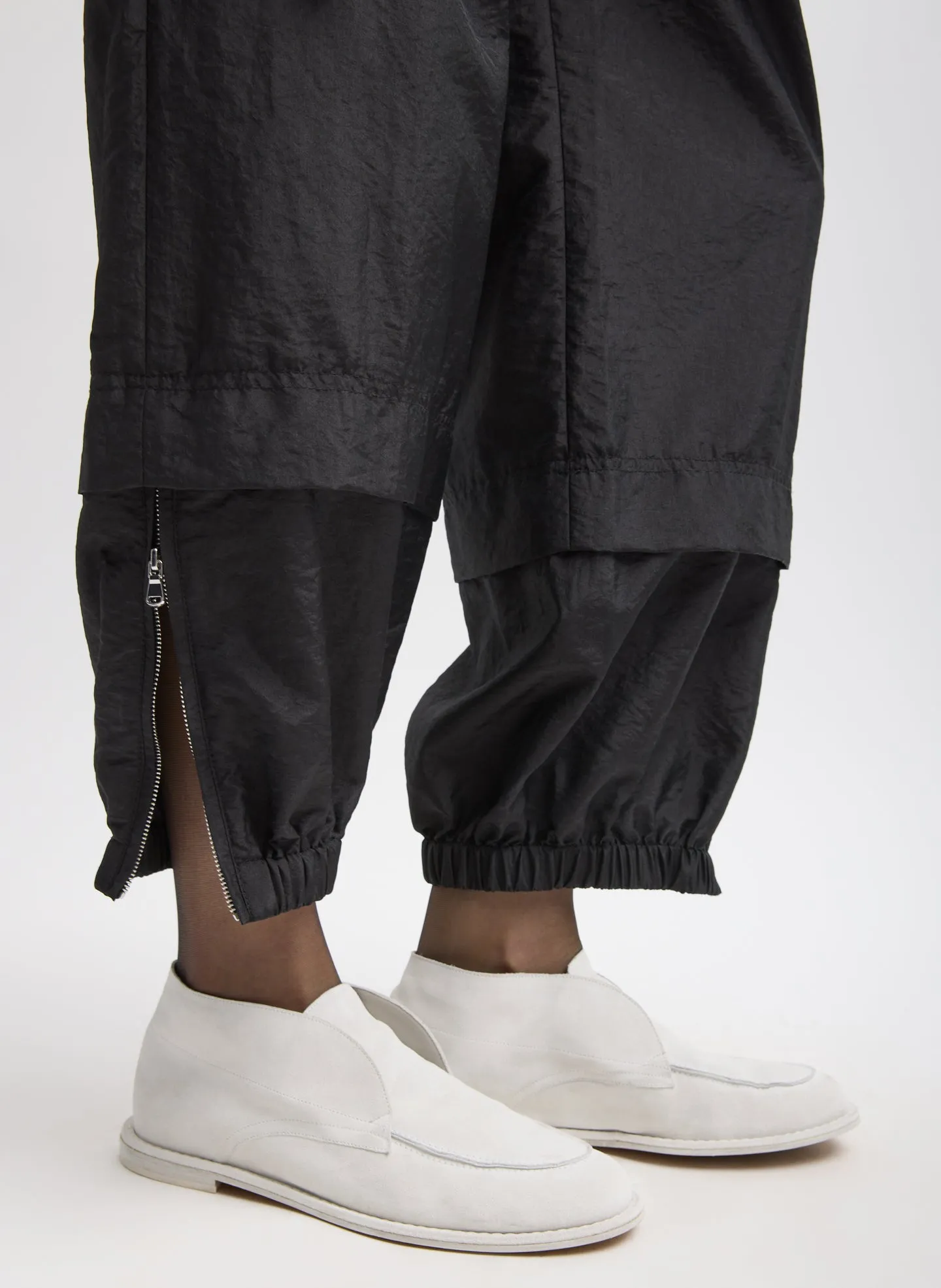 Crispy Nylon Wilt Pull On Jogger sold by Tibi product image thumbnail 4