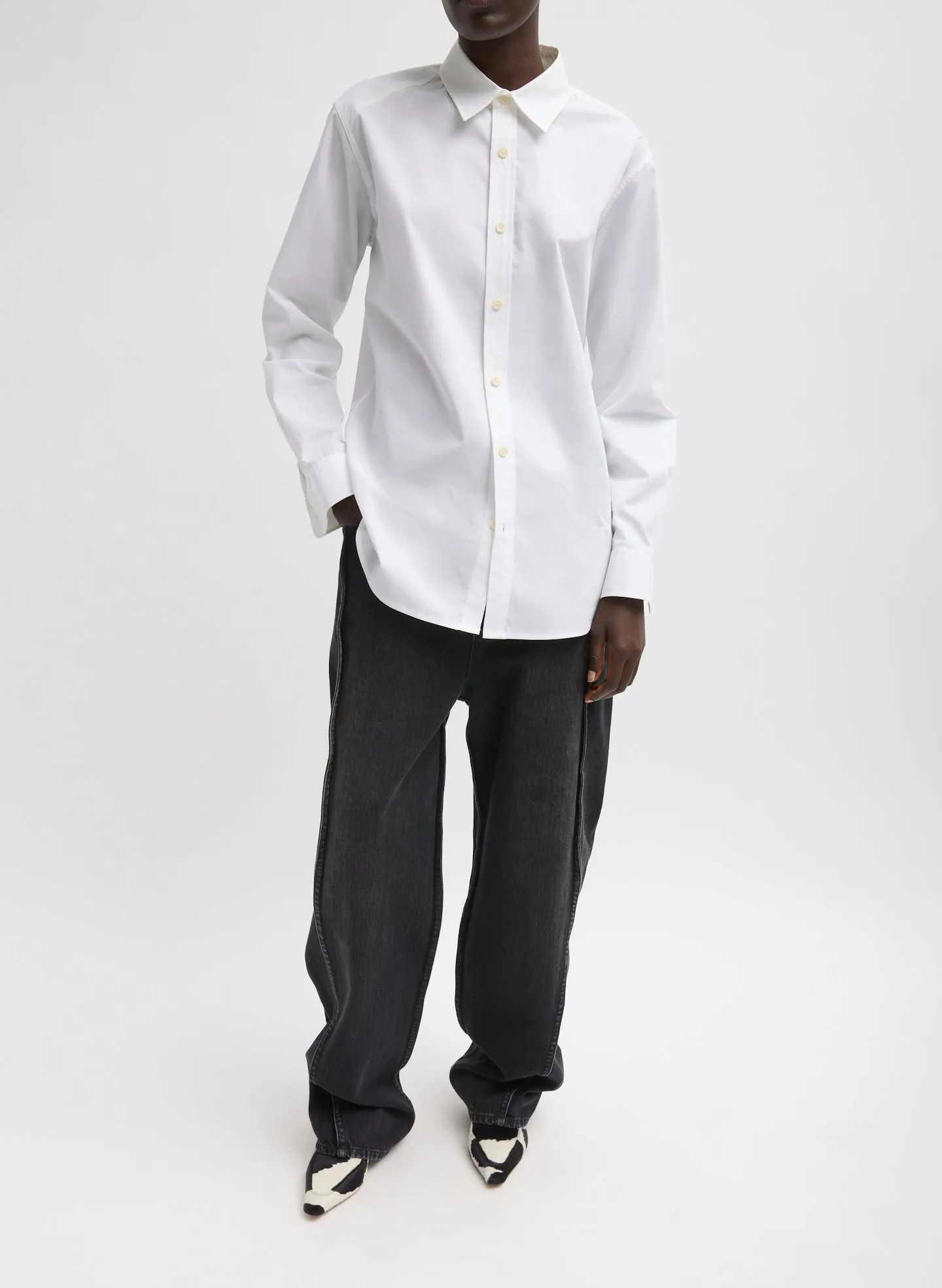 Charlie Men's Slim Shirt sold by Tibi product image thumbnail 3