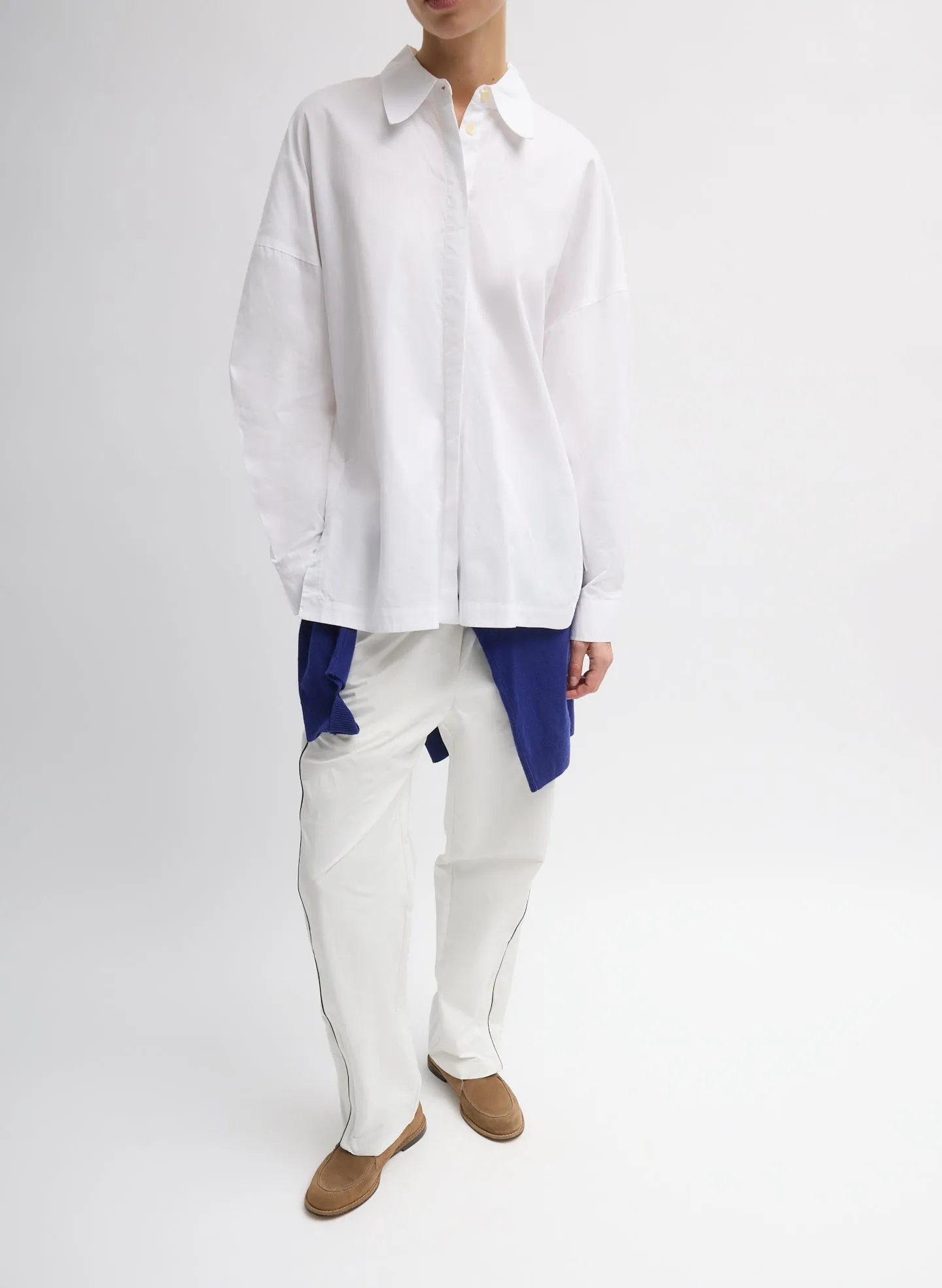 Gabe Oversized Shirt sold by Tibi product image thumbnail 3