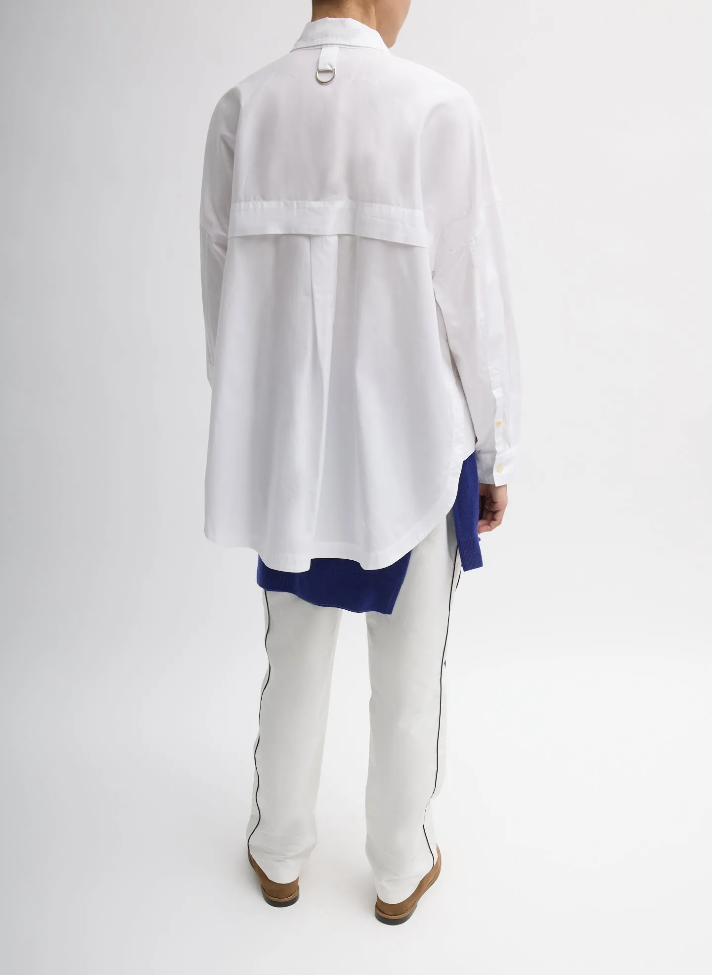 Gabe Oversized Shirt sold by Tibi product image thumbnail 4