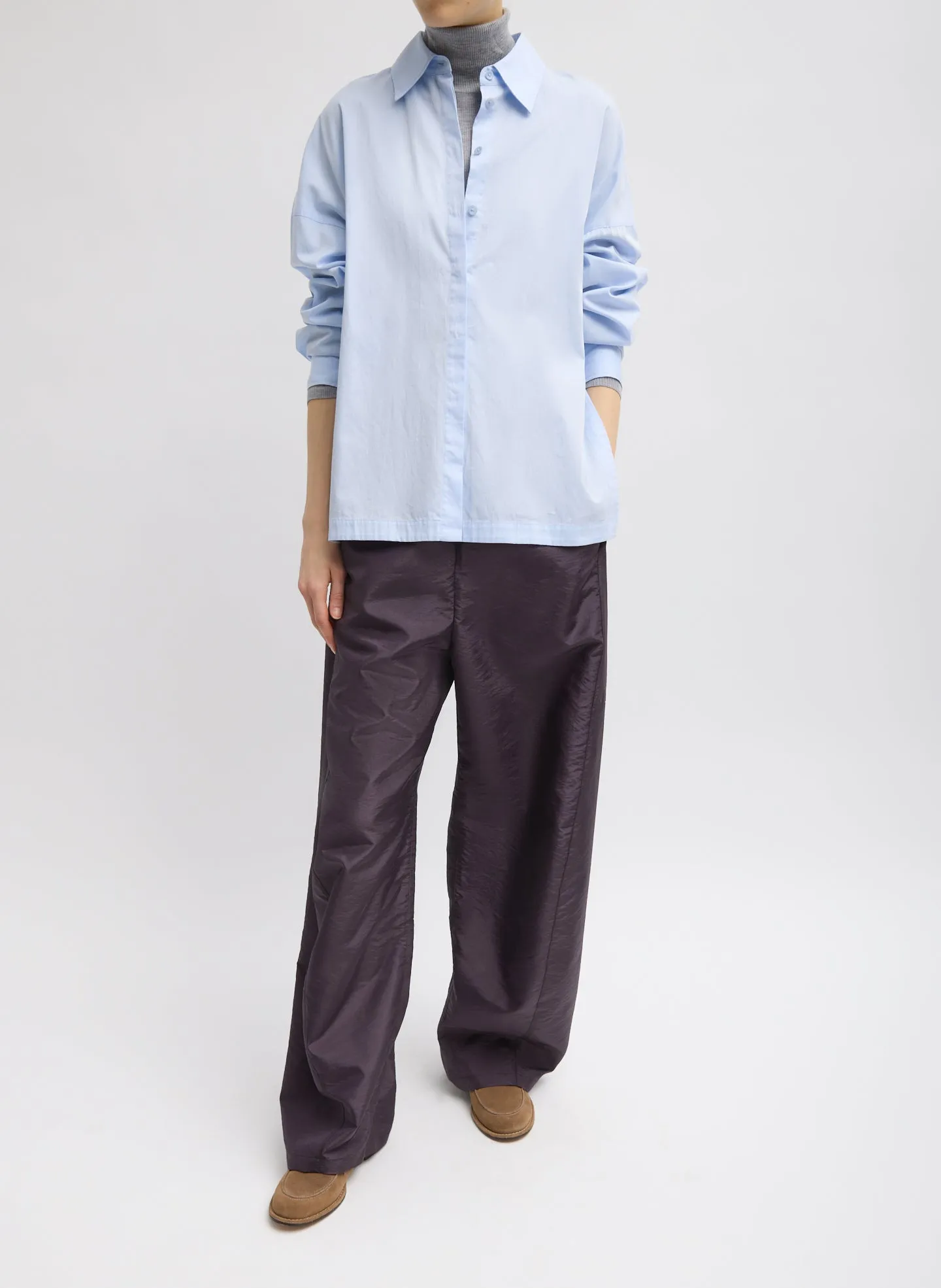 Gabe Oversized Shirt sold by Tibi product image thumbnail 3