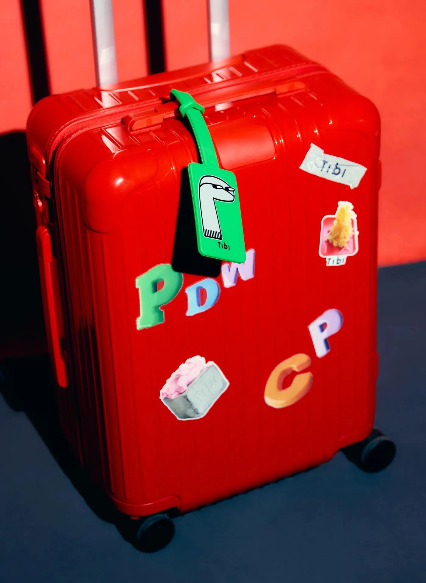 Borg Luggage Tag sold by Tibi product image thumbnail 2