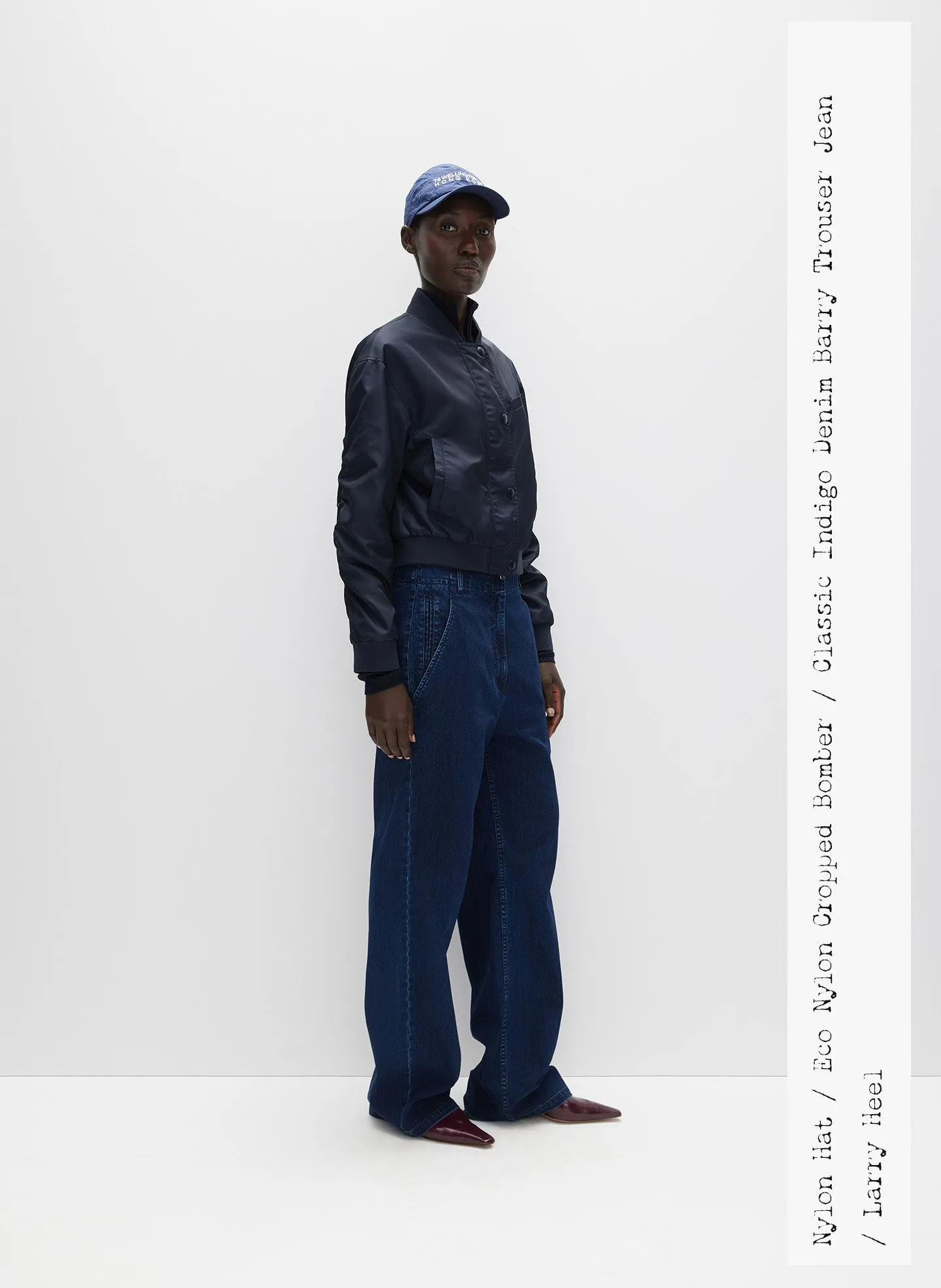 Nylon Baseball Cap sold by Tibi product image thumbnail 2