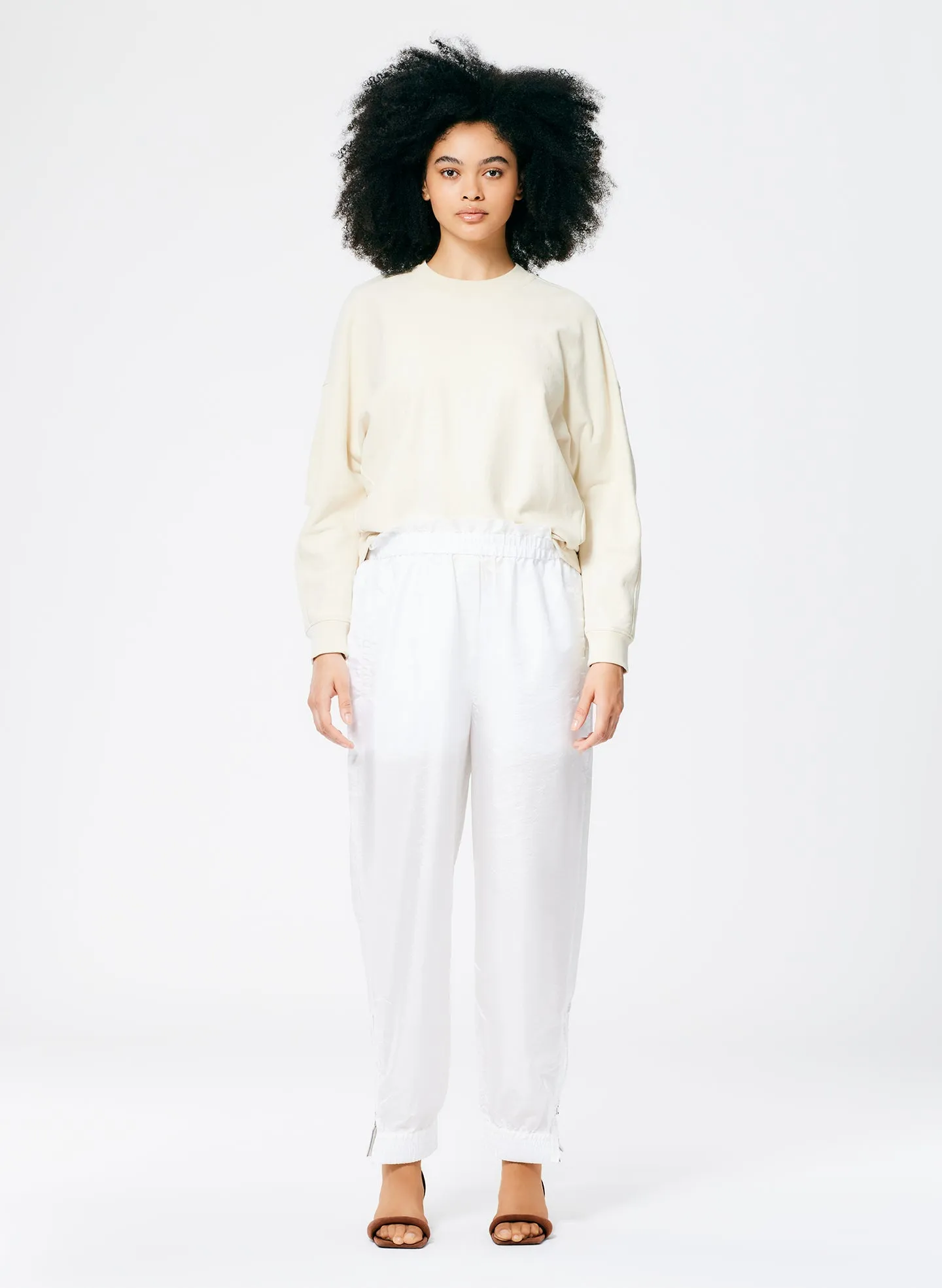 Crispy Nylon Paper Bag Felix Jogger sold by Tibi product image thumbnail 2