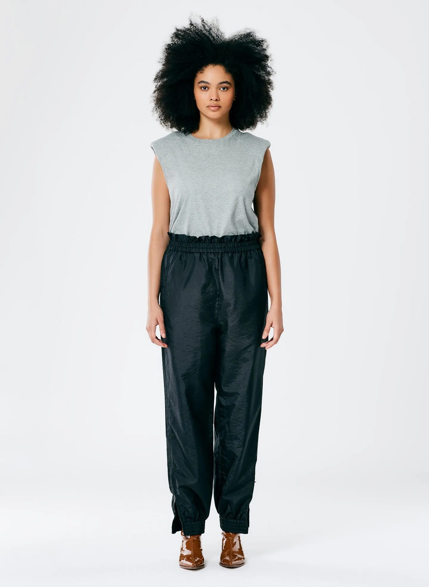 Crispy Nylon Paper Bag Felix Jogger sold by Tibi product image thumbnail 2